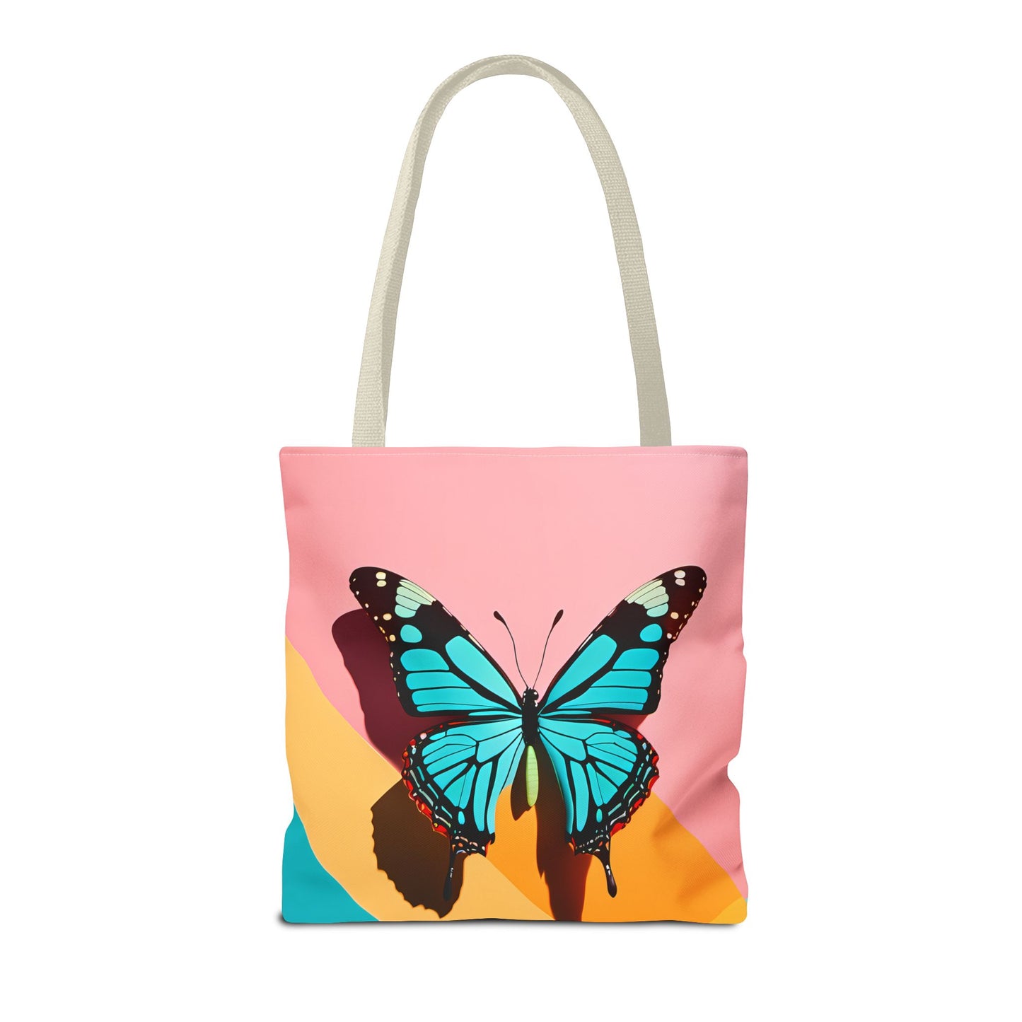 Blue Butterfly Tote Bag