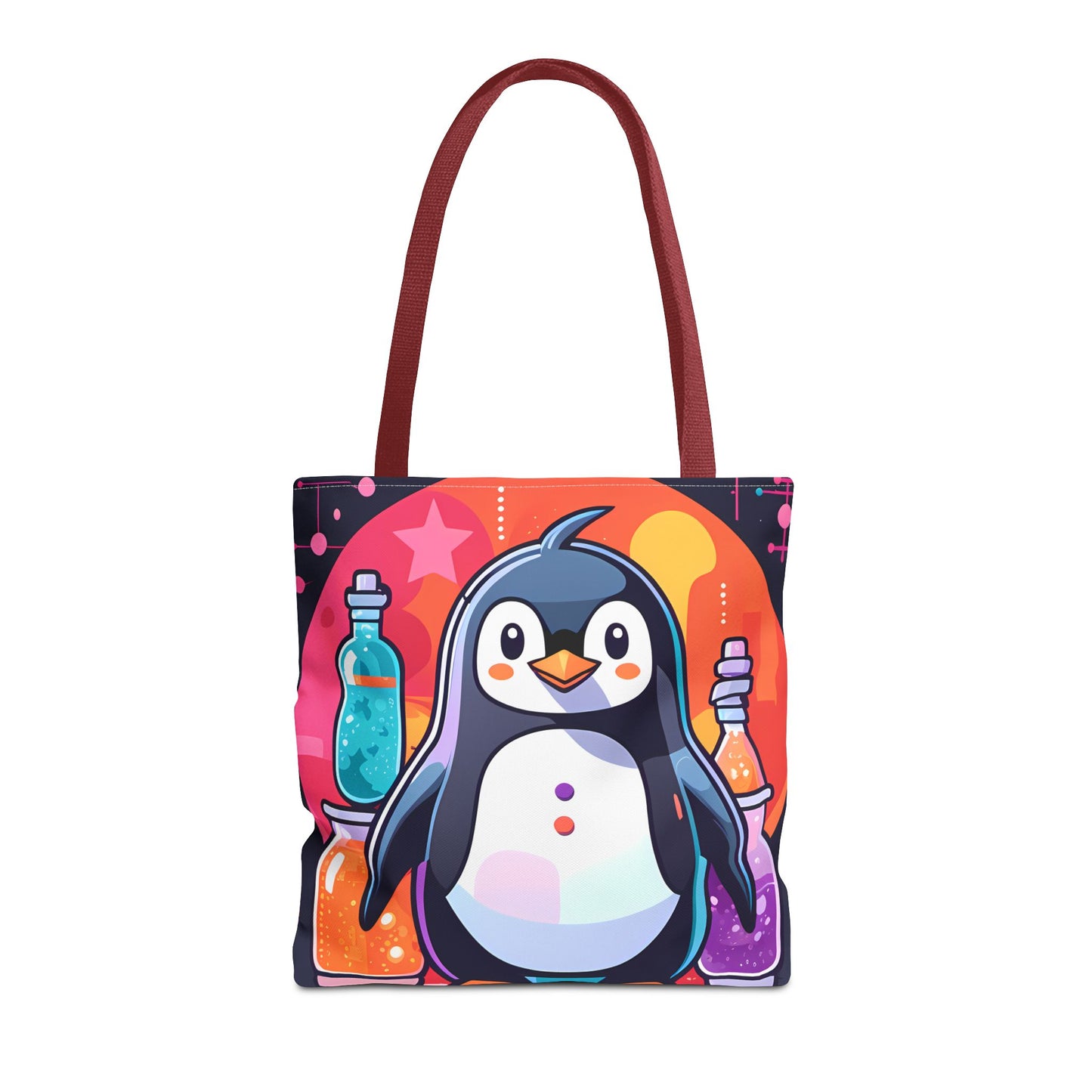 Science Penguin Tote Bag