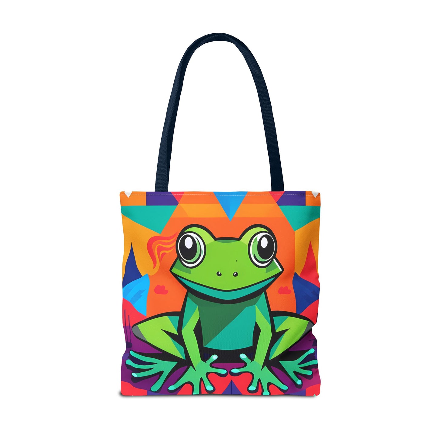 Vibrant Tree Frog Tote Bag