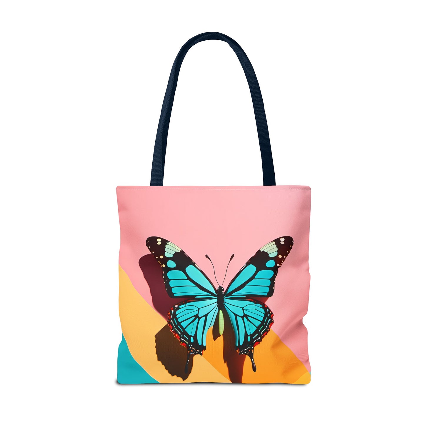 Blue Butterfly Tote Bag