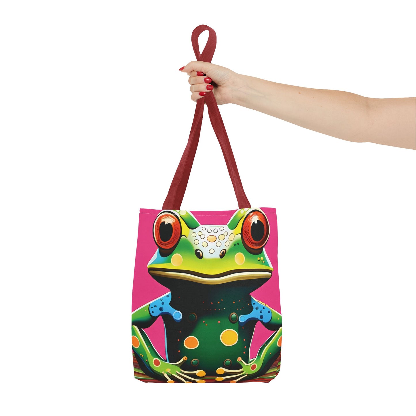 Angry Tree Frog Tote Bag