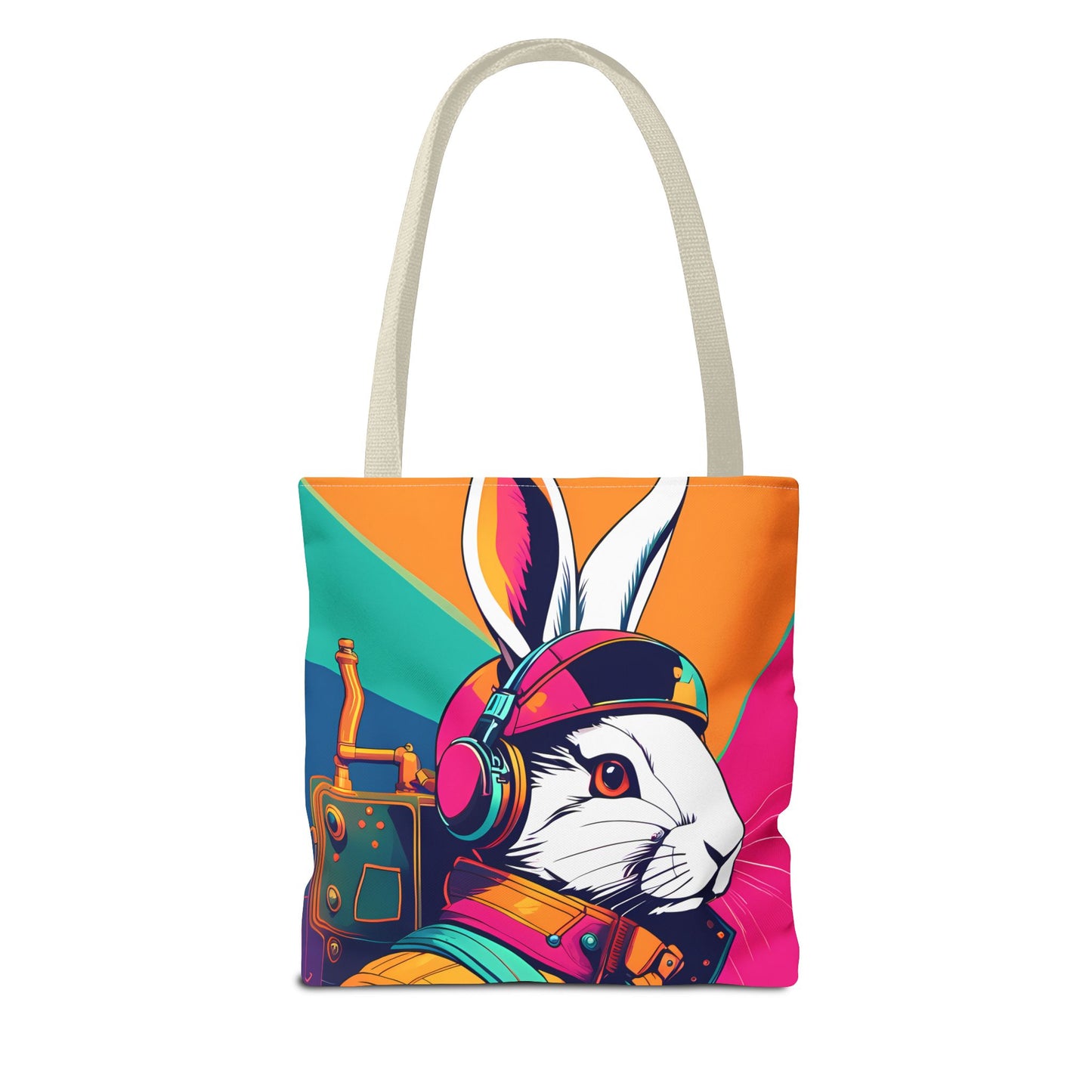 Teslapunk Rabbit Tote Bag