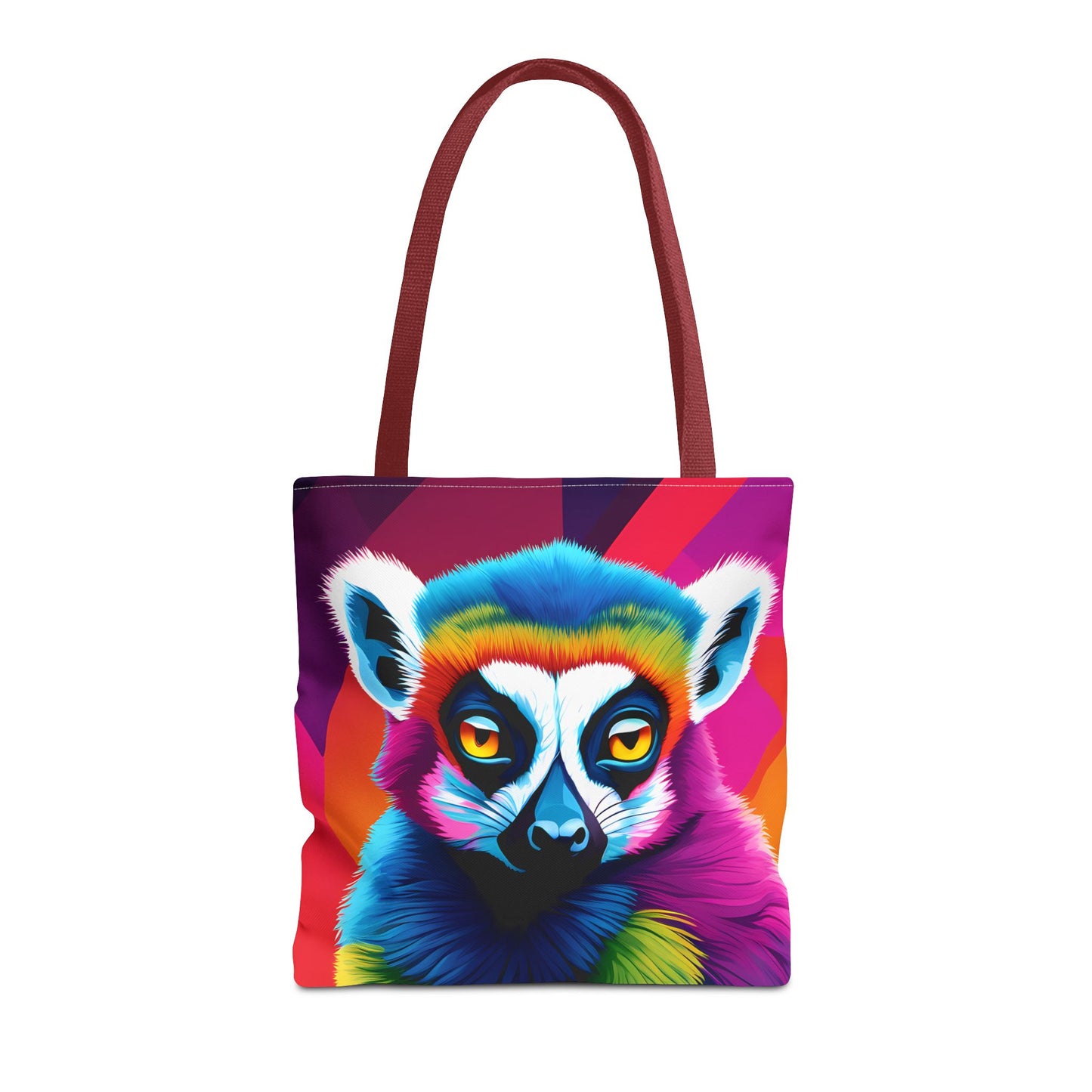 Psychedelic Lemur Tote Bag