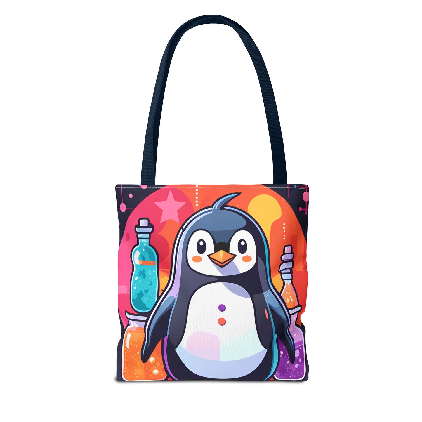 Science Penguin Tote Bag