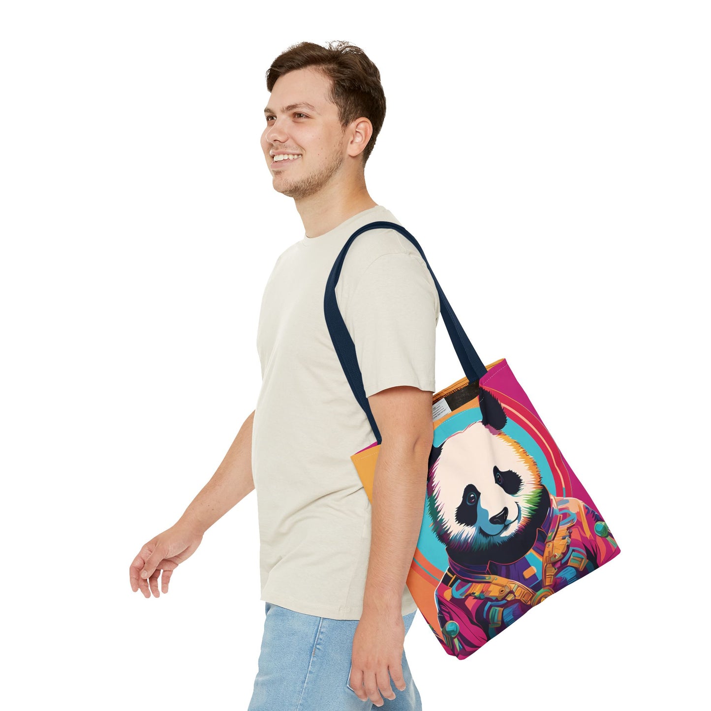 Cosmic Panda Tote Bag