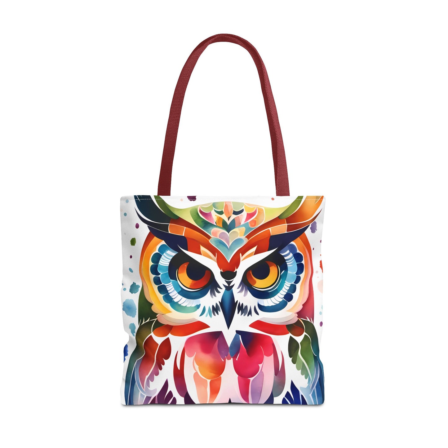 Artistic Owl Tote Bag