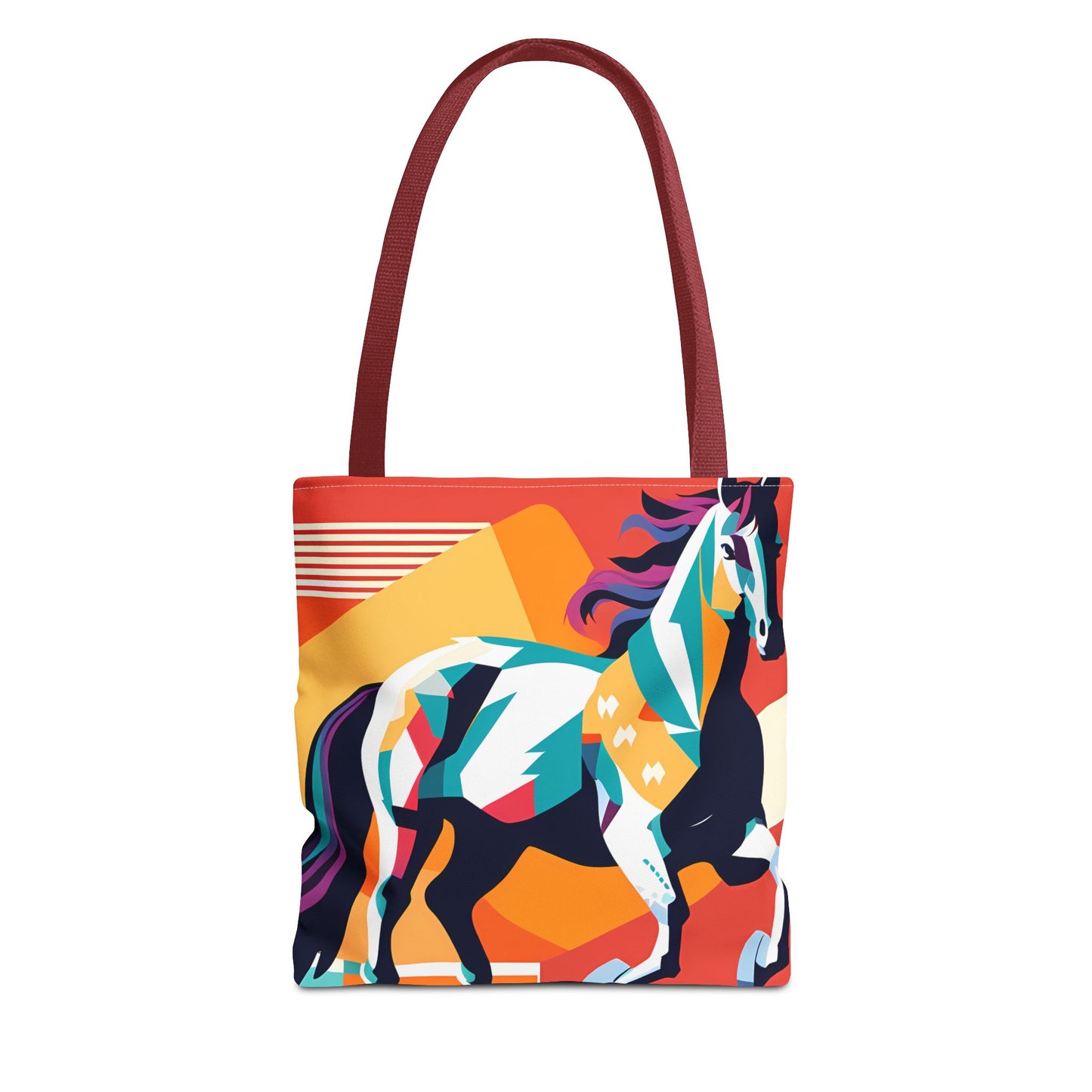 Retro Horse Tote Bag