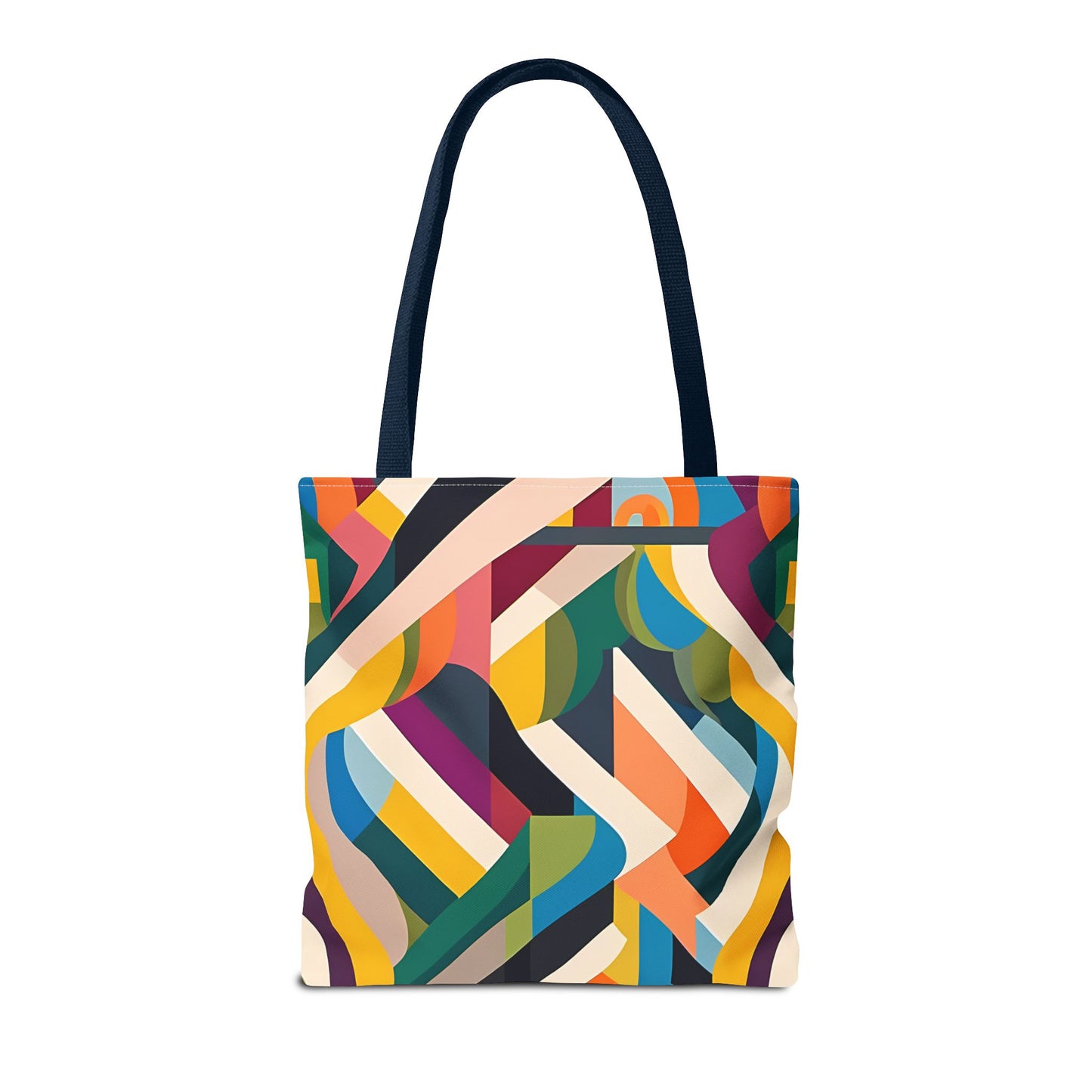 Abstract Ribbons Tote Bag
