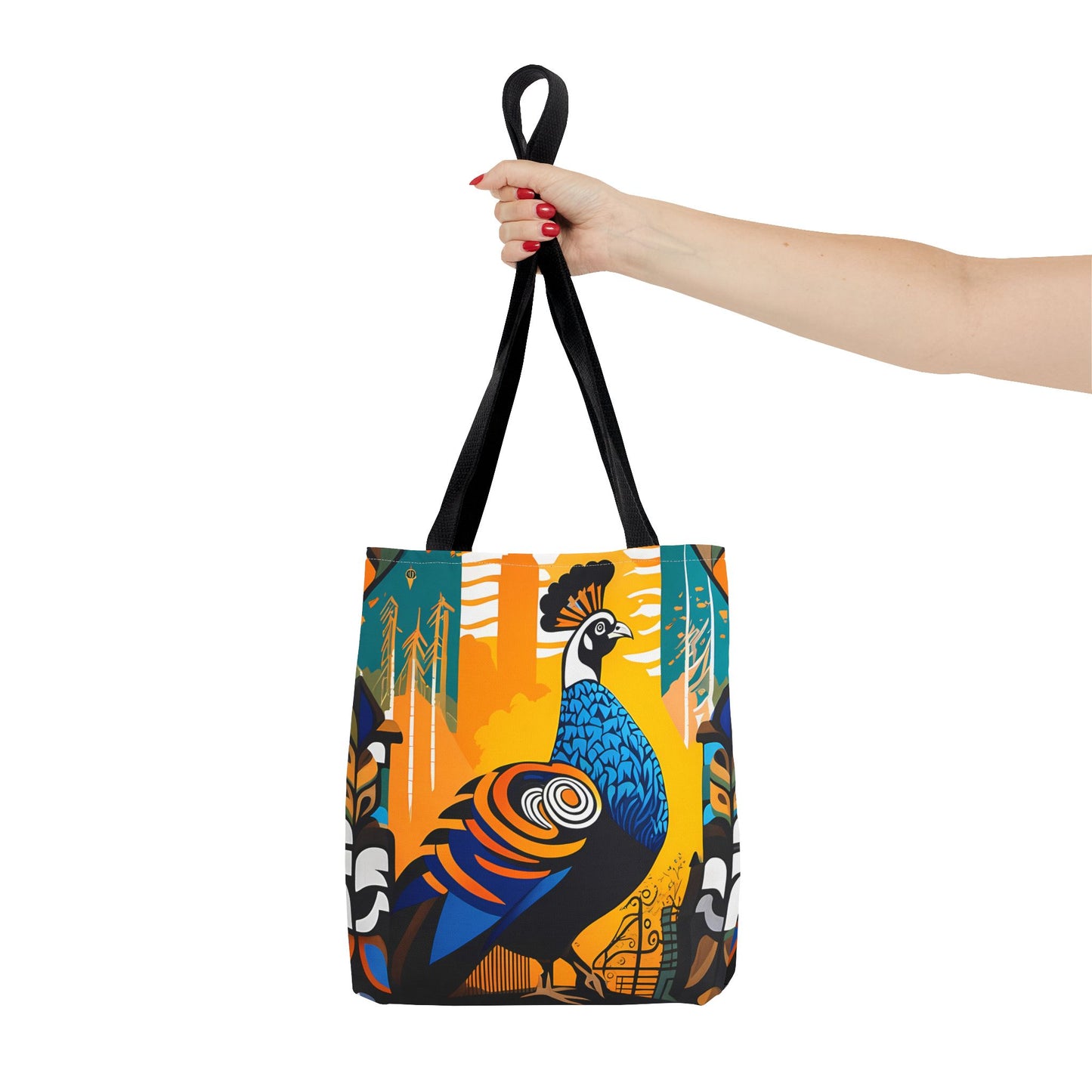 Graffiti Guineafowl Tote Bag