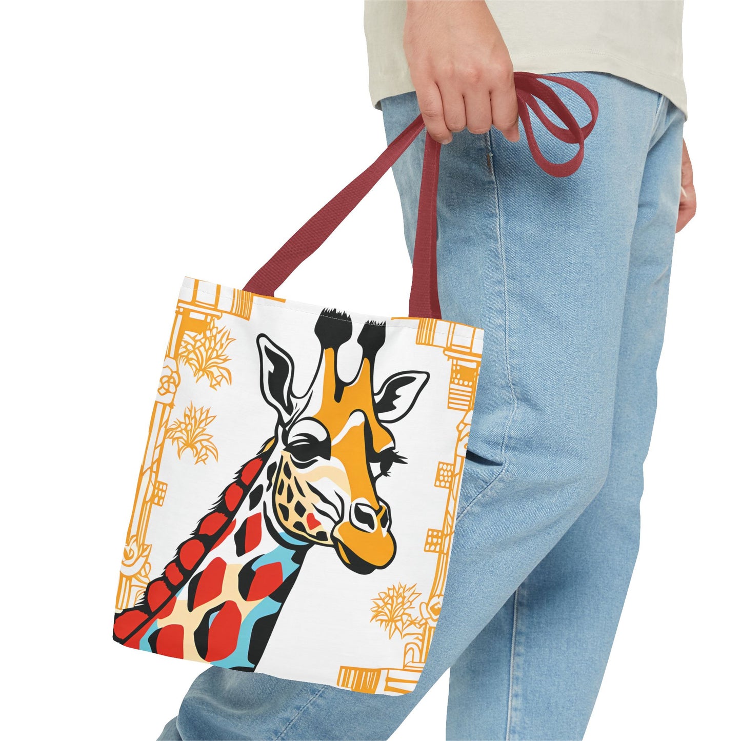 Bamboo Giraffe Tote Bag