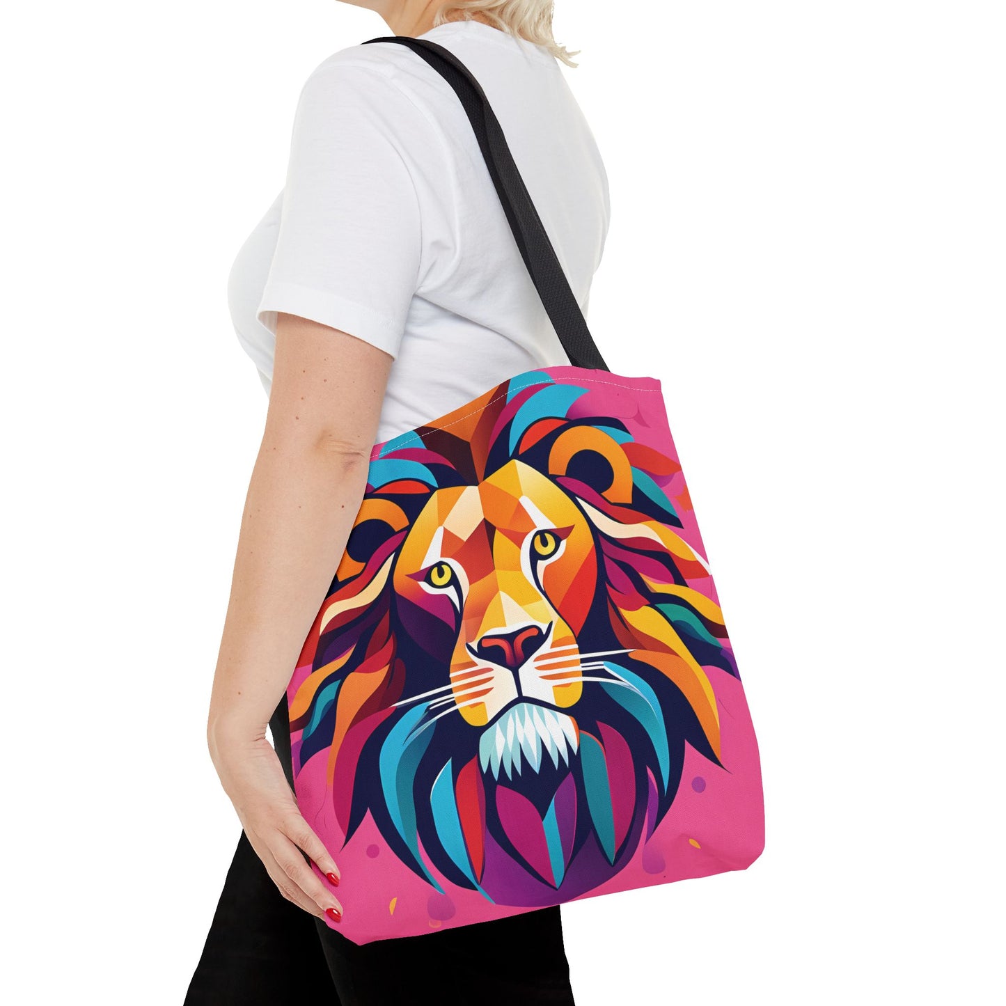 Artistic Lion Tote Bag
