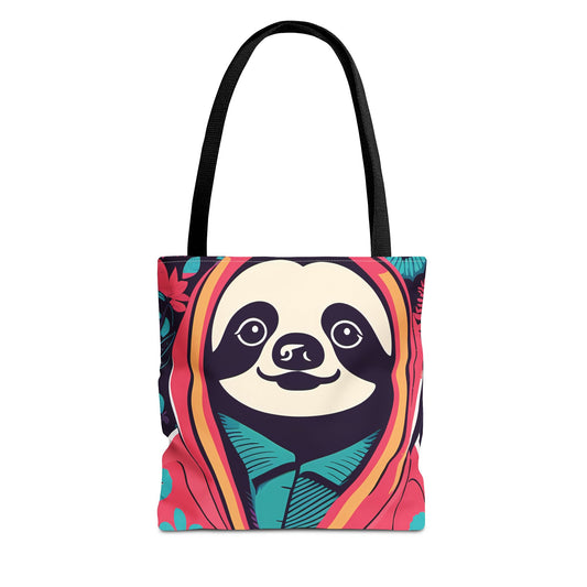 Hoodie Sloth Tote Bag