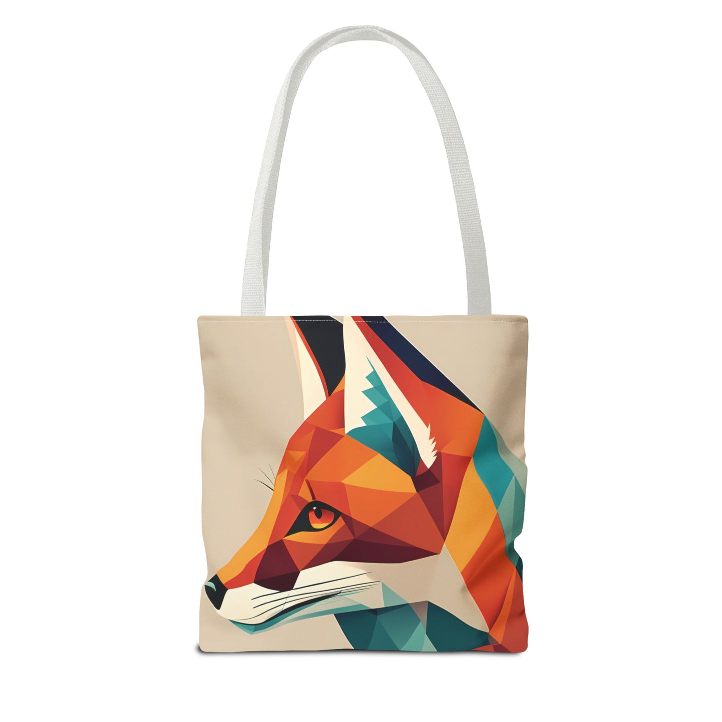 Geometric Fox Tote Bag