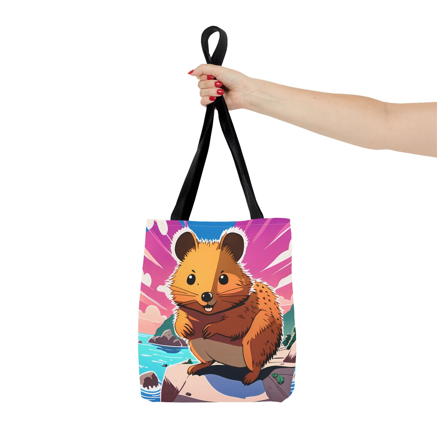 Cheery Quokka Tote Bag