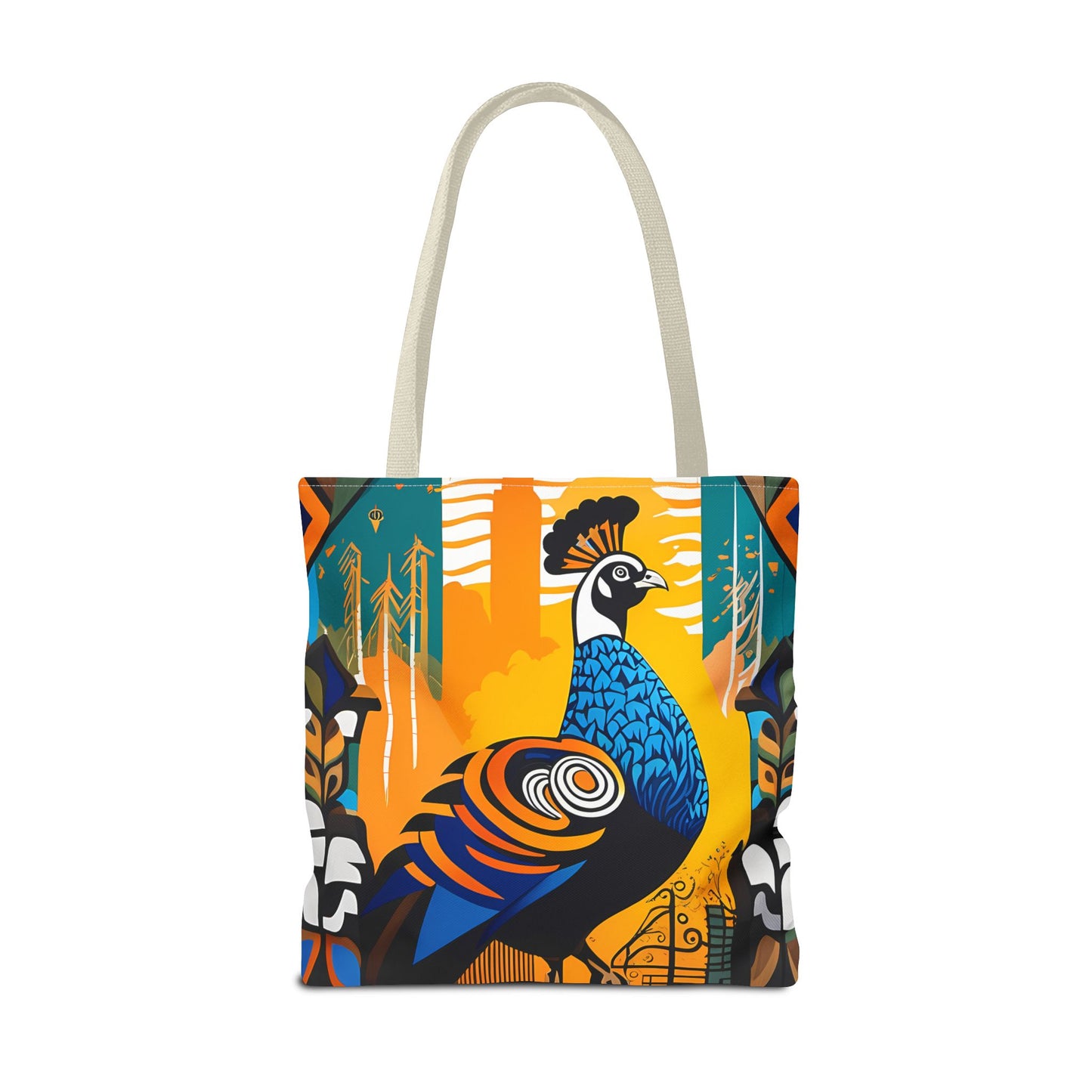 Graffiti Guineafowl Tote Bag
