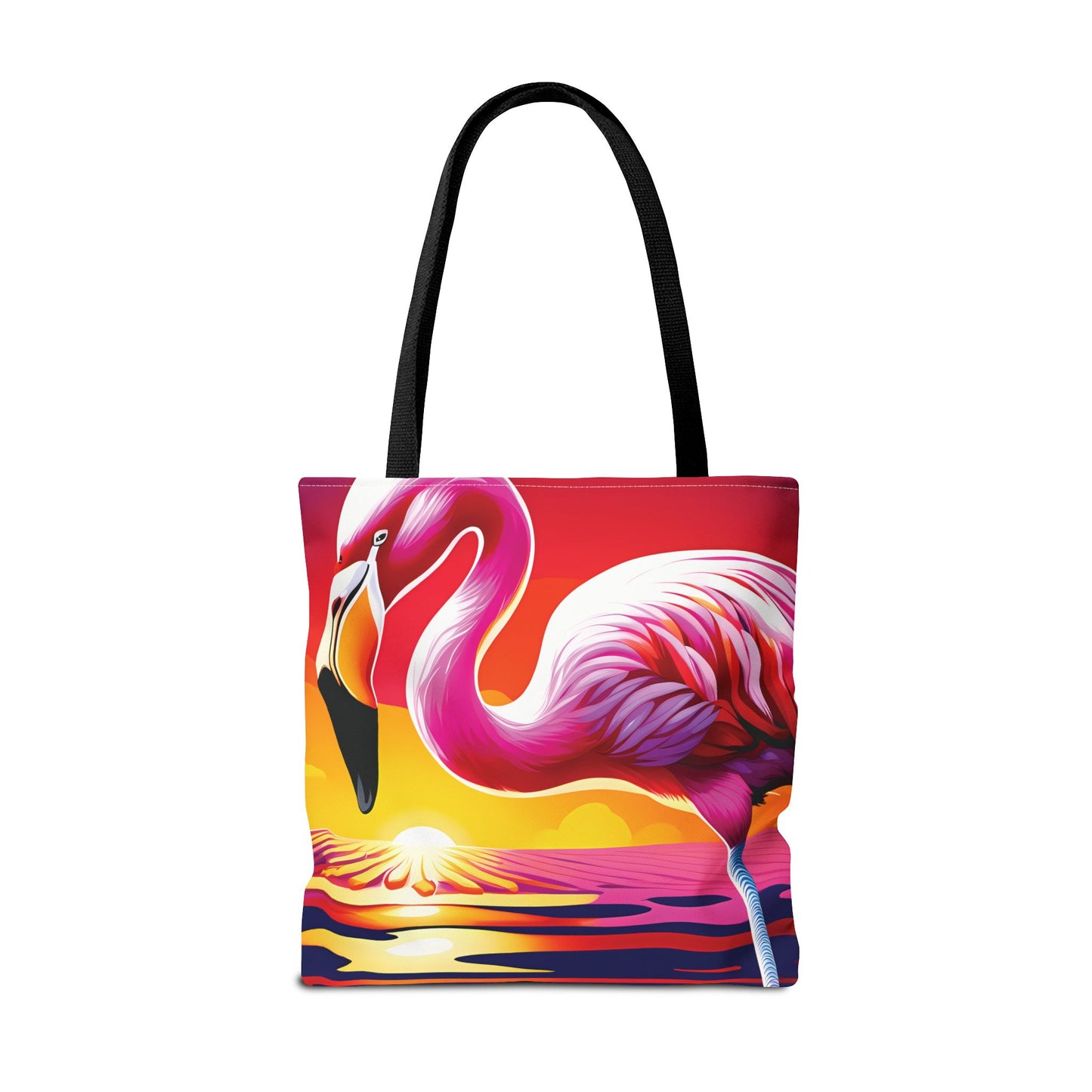Sunset Flamingo Tote Bag