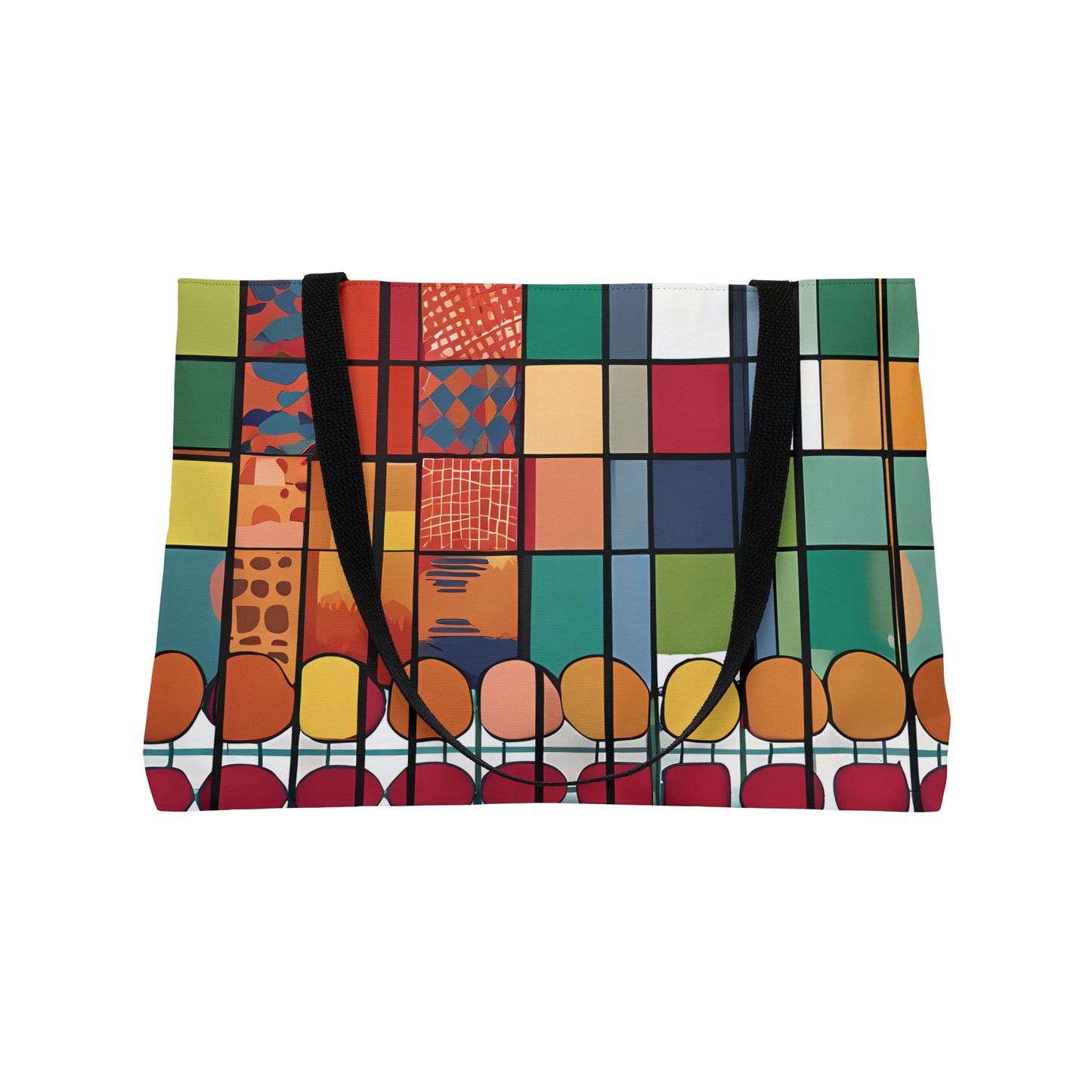Abstract Geometric Patterns Tote Bag