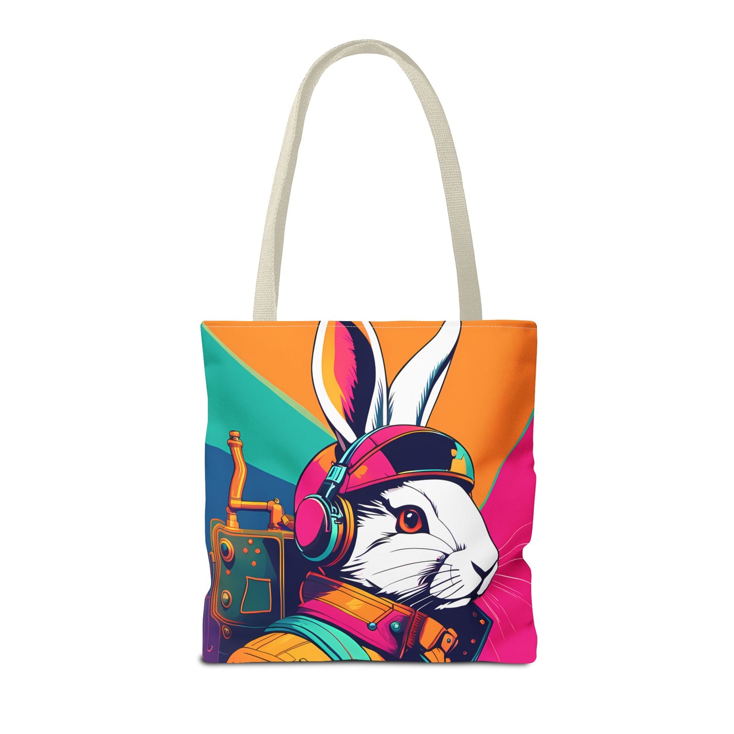 Teslapunk Rabbit Tote Bag