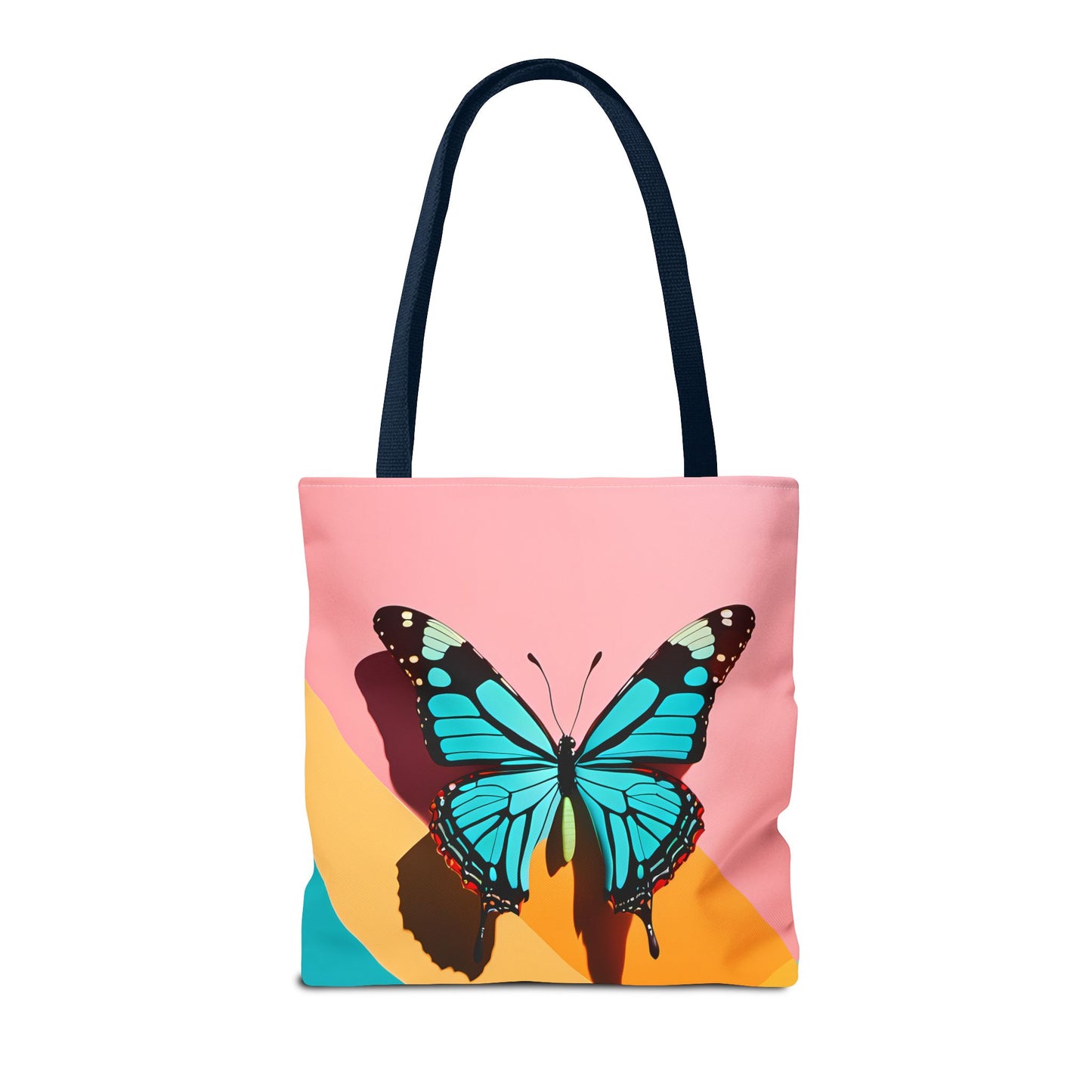 Blue Butterfly Tote Bag