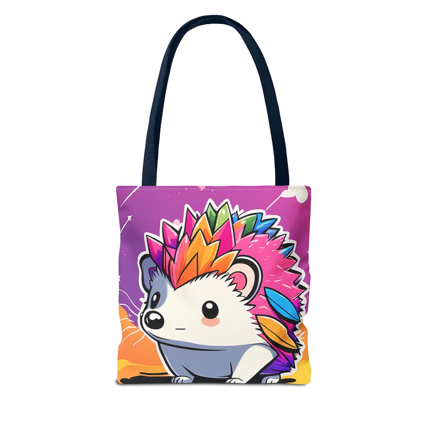 Rainbow Hedgehog Tote Bag