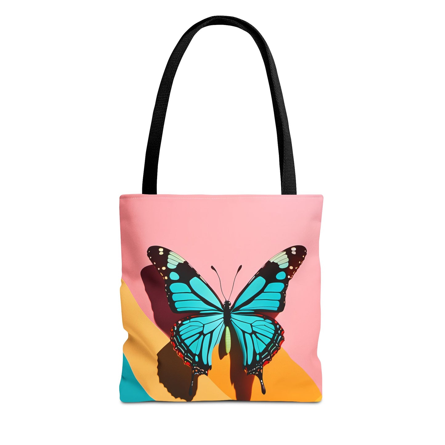 Blue Butterfly Tote Bag