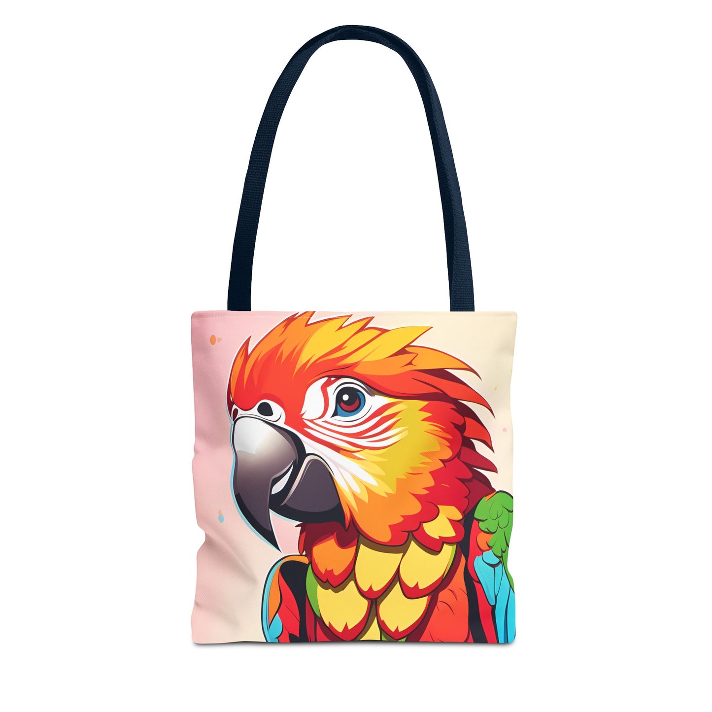 Pretty Parrot Print Tote Bag