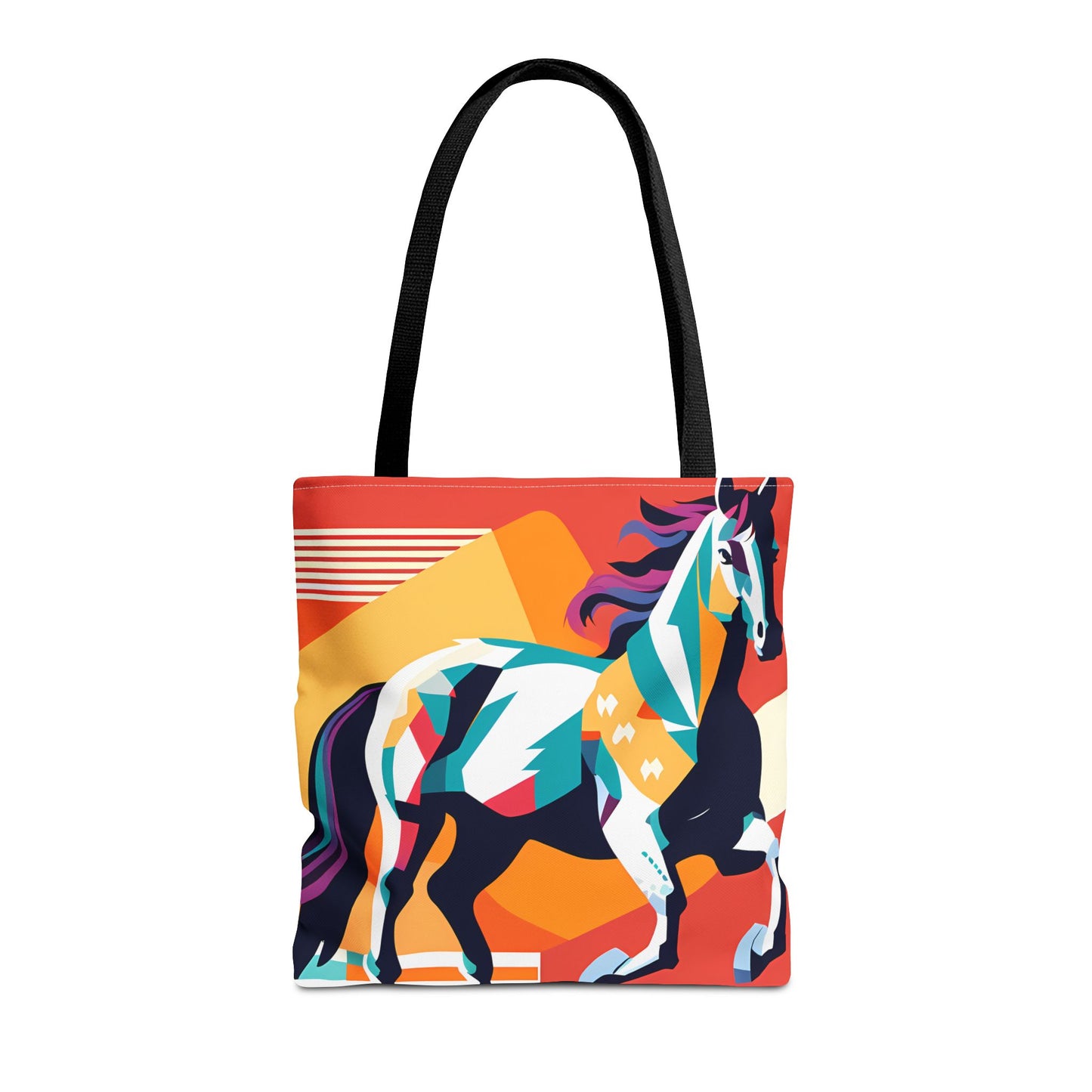 Retro Horse Tote Bag