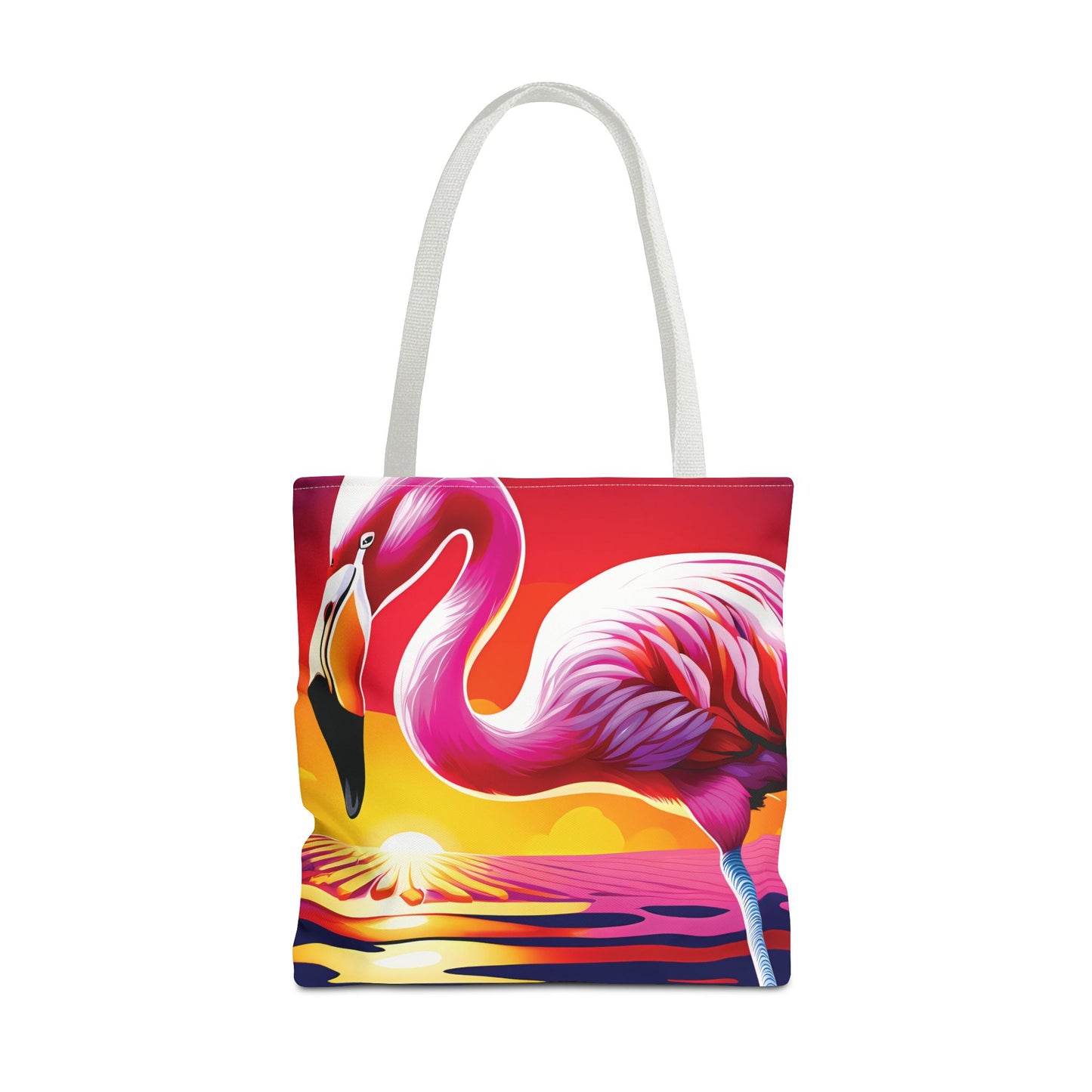 Sunset Flamingo Tote Bag
