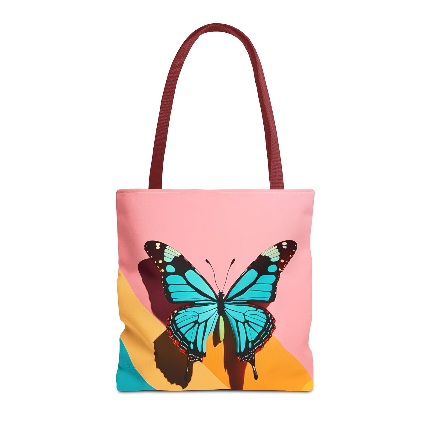 Blue Butterfly Tote Bag