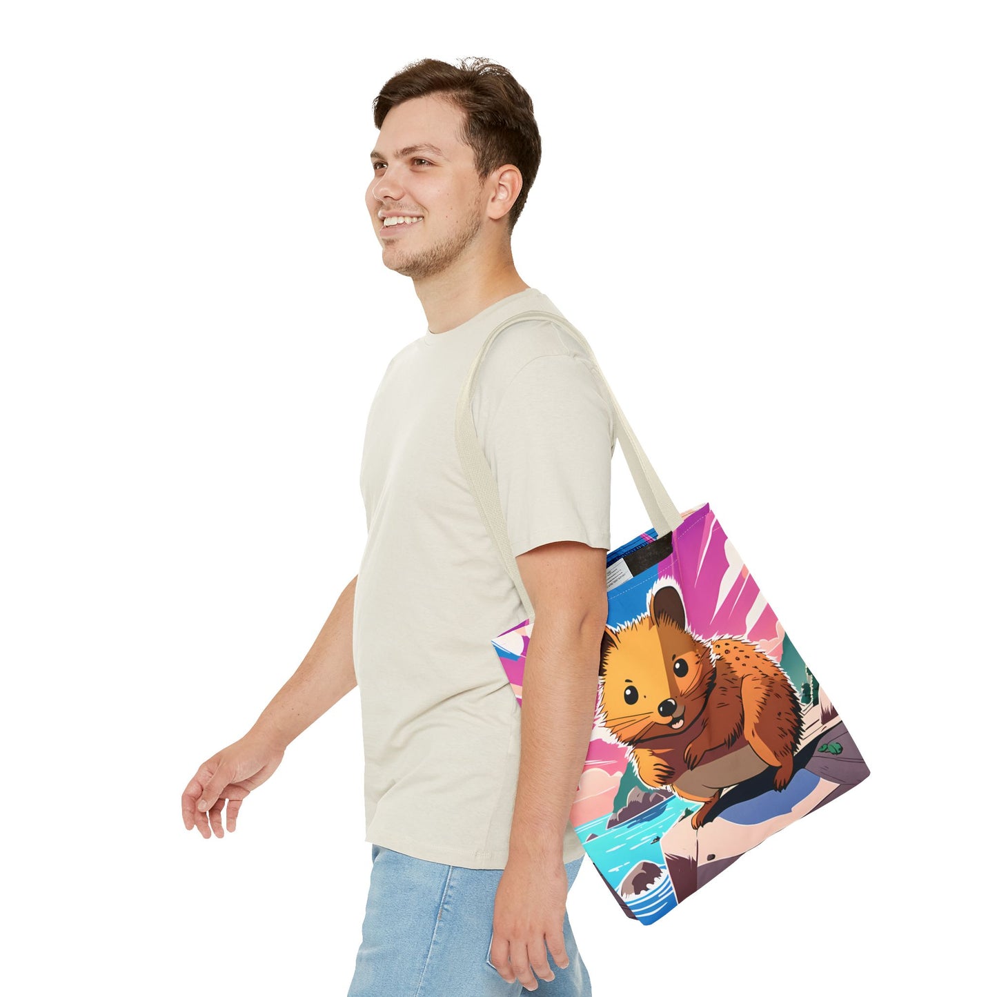 Cheery Quokka Tote Bag