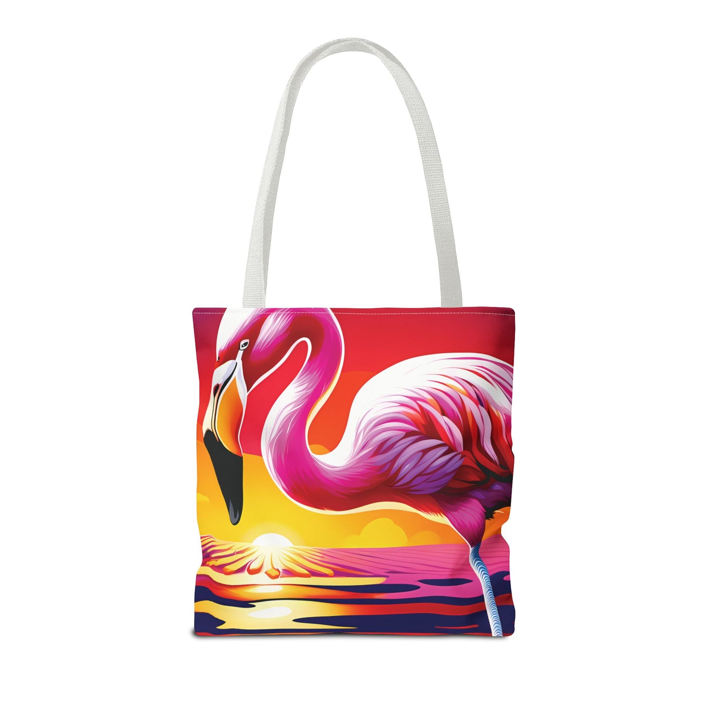 Sunset Flamingo Tote Bag