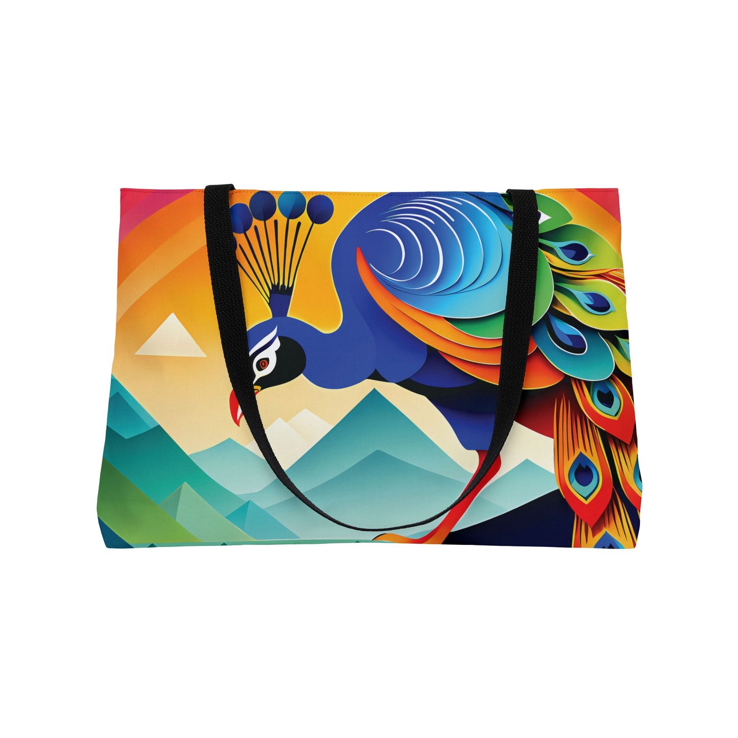 Elegant Peacock Tote Bag