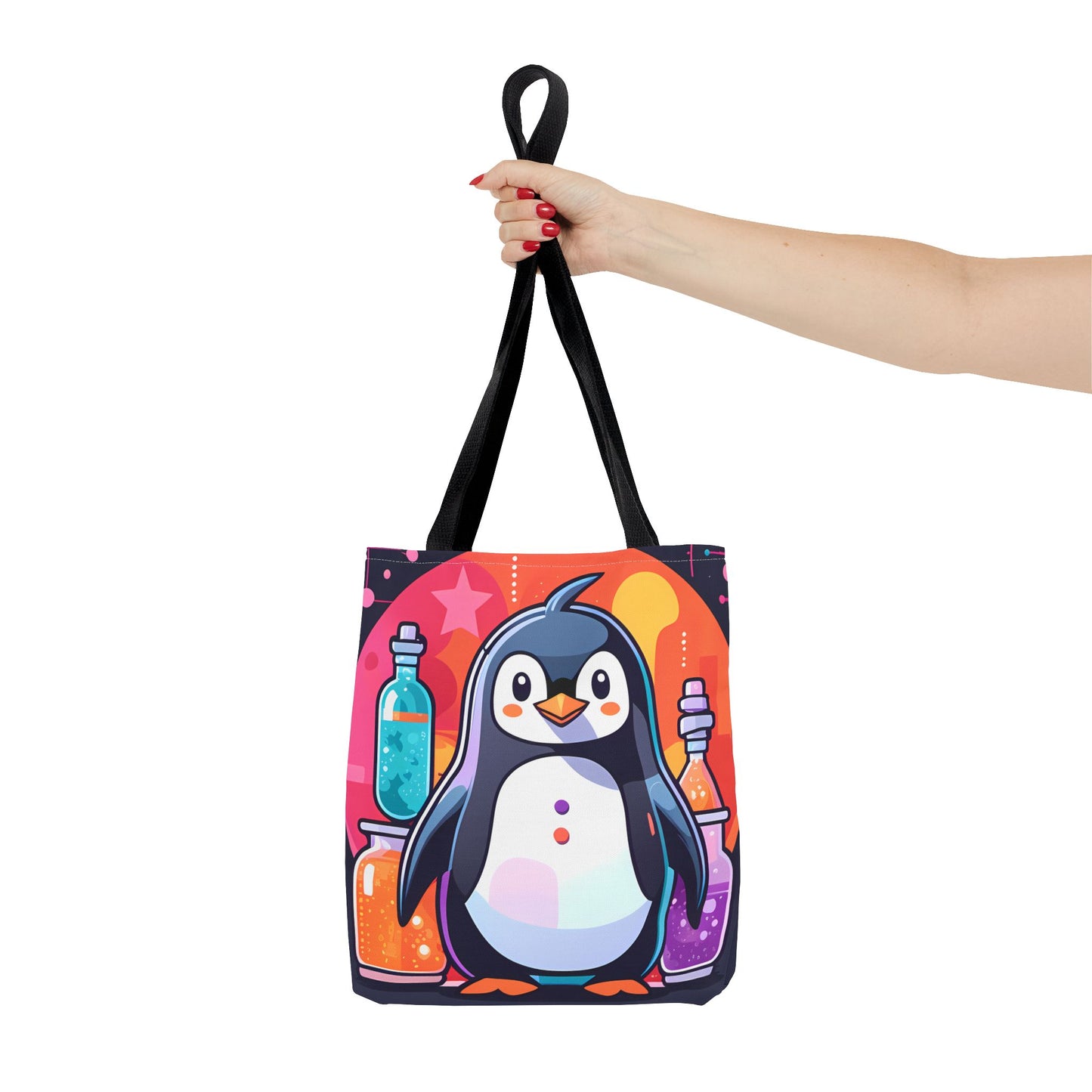 Science Penguin Tote Bag