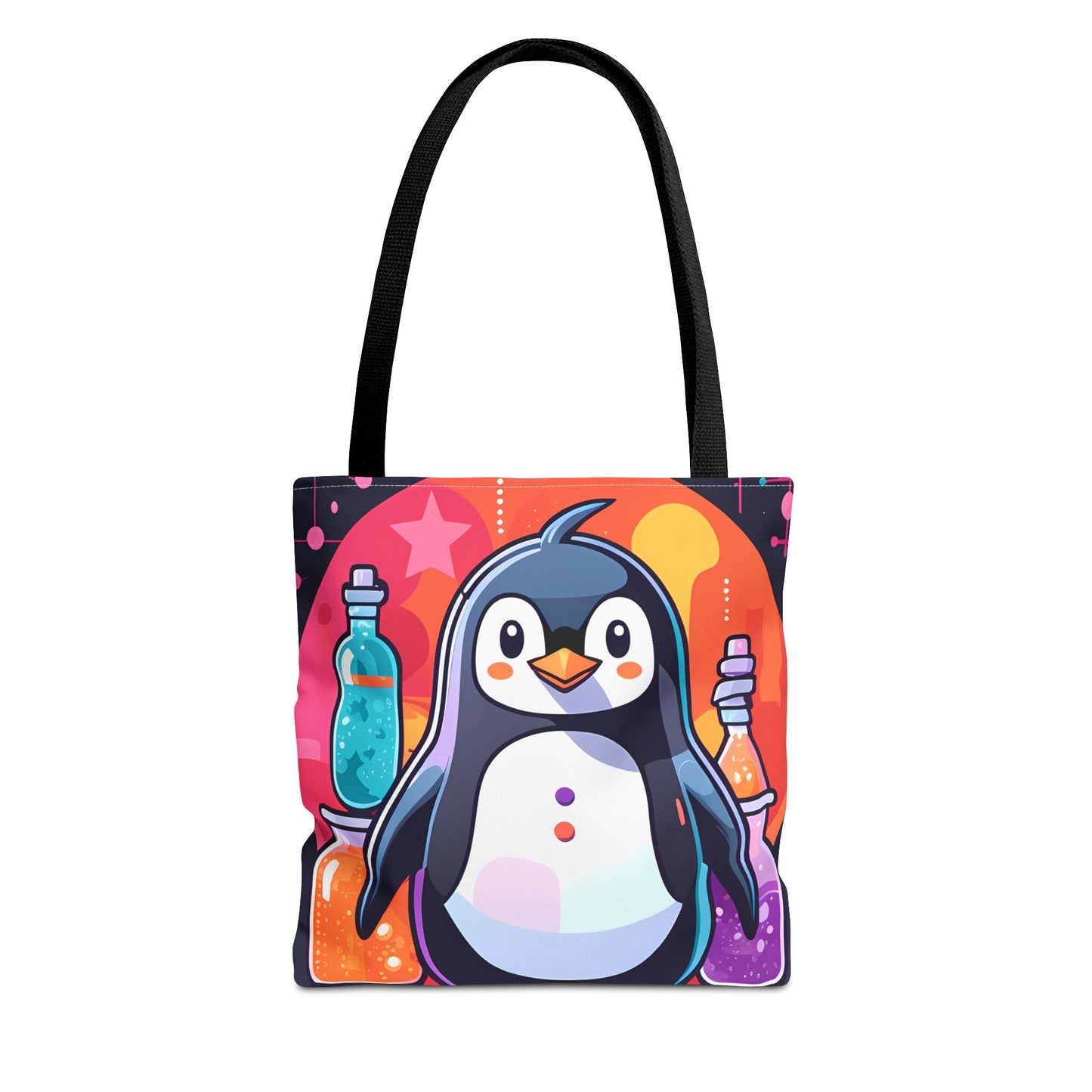 Science Penguin Tote Bag