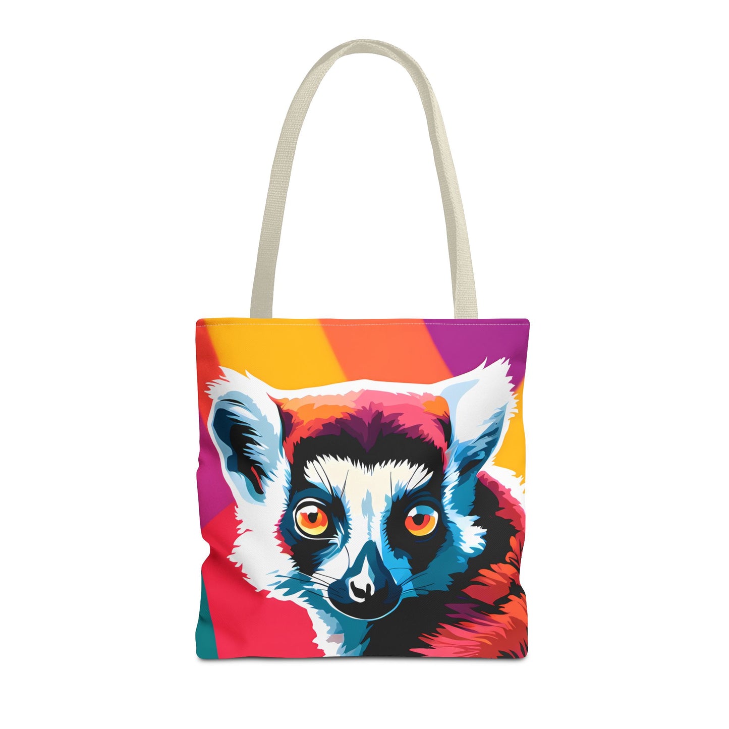 Vivid Lemur Tote Bag