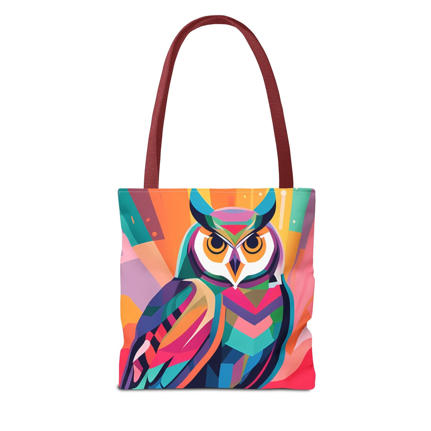 Abstract Owl Tote Bag