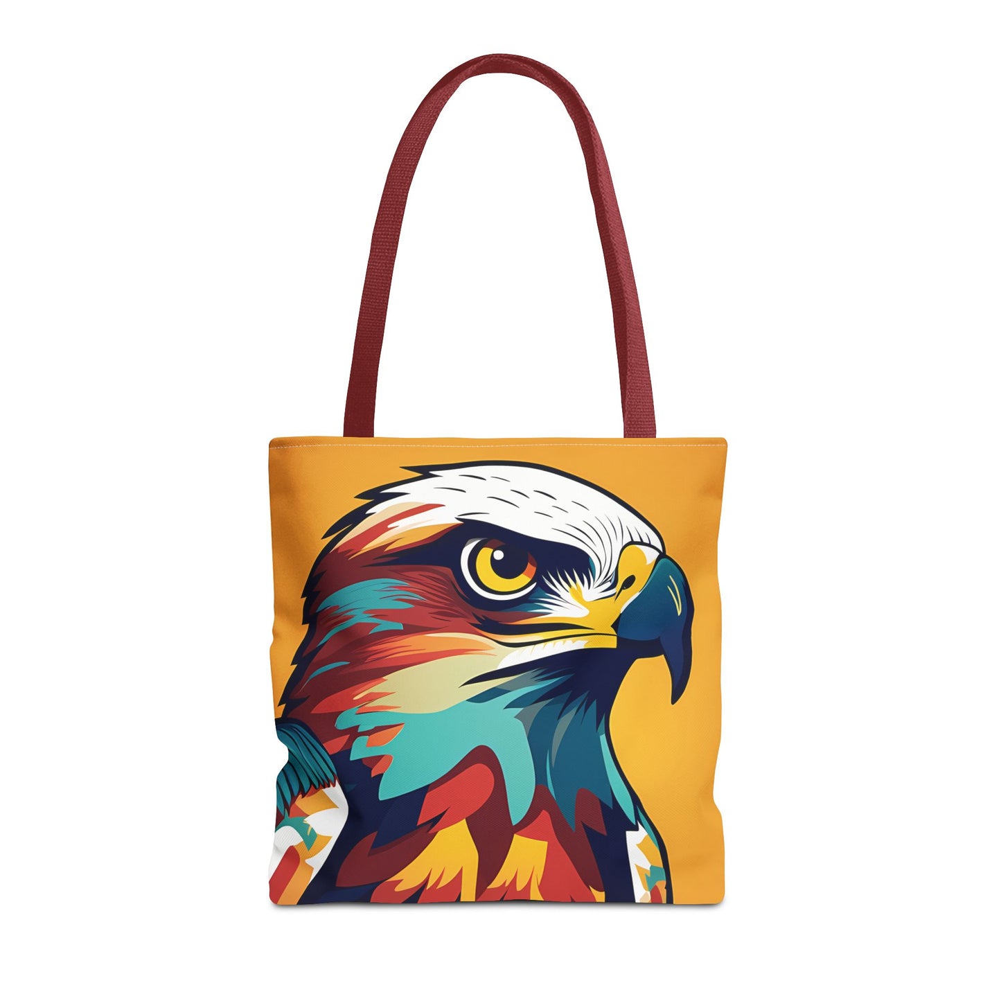 Majestic Hawk Portrait Tote Bag