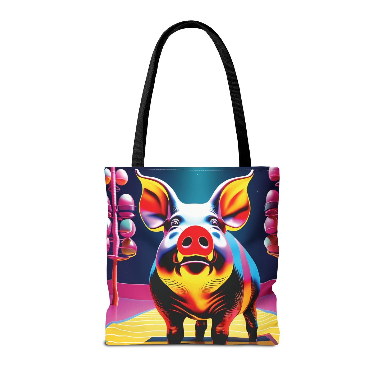 Pop Art Piggy Tote Bag
