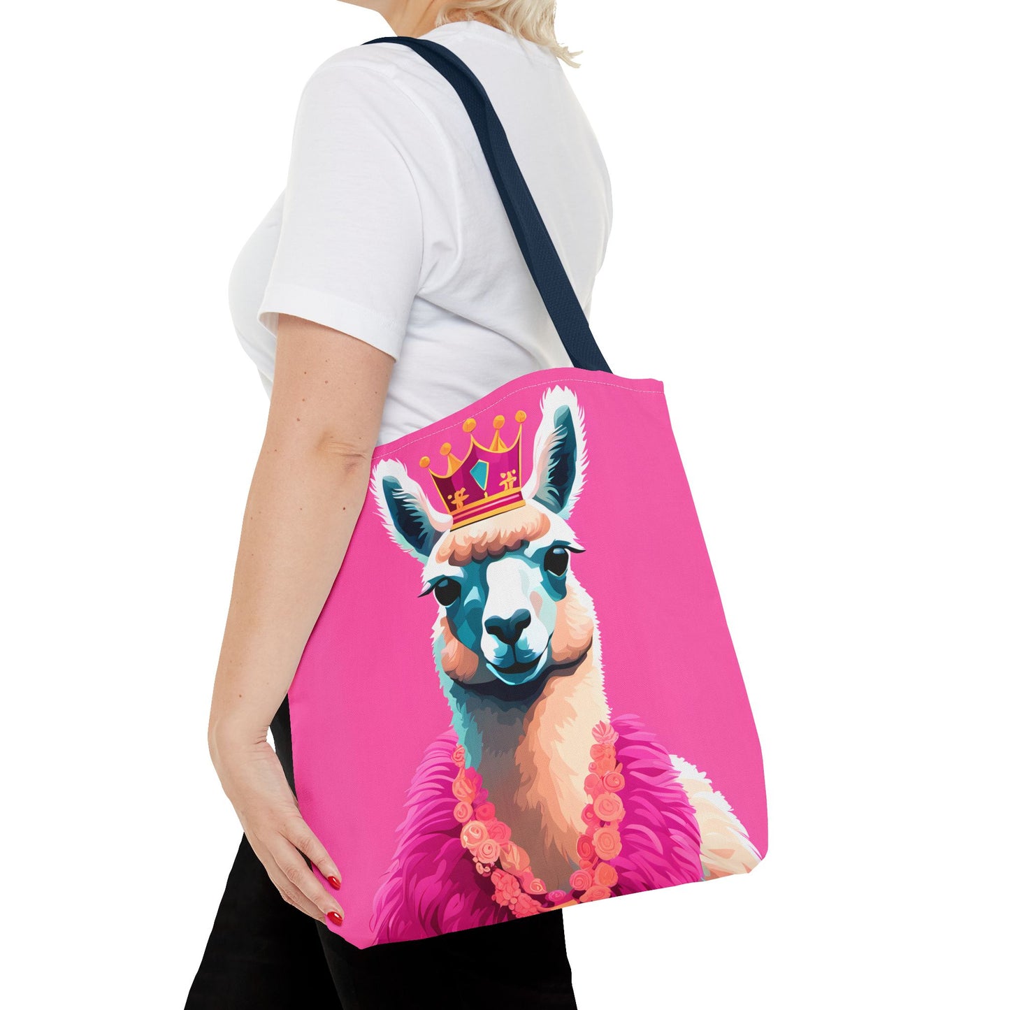 Princess Llama Tote Bag