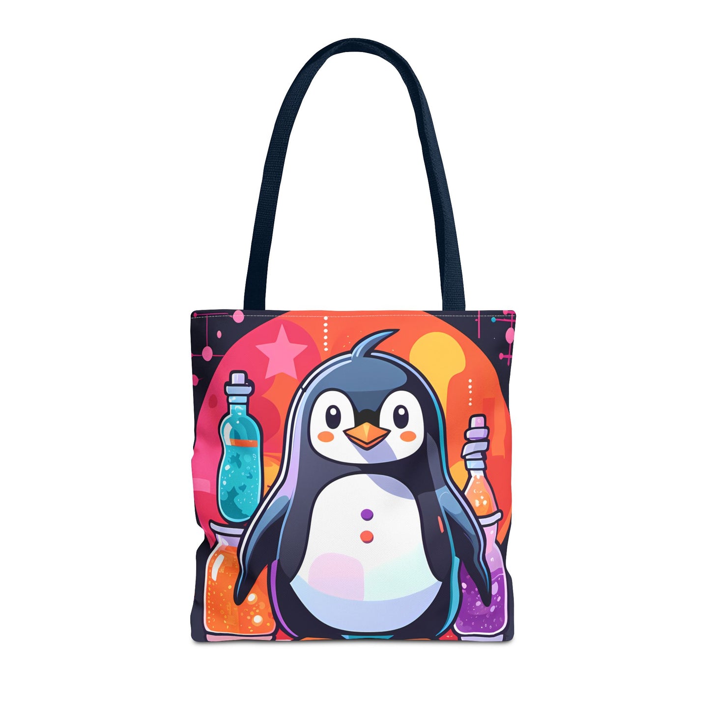 Science Penguin Tote Bag