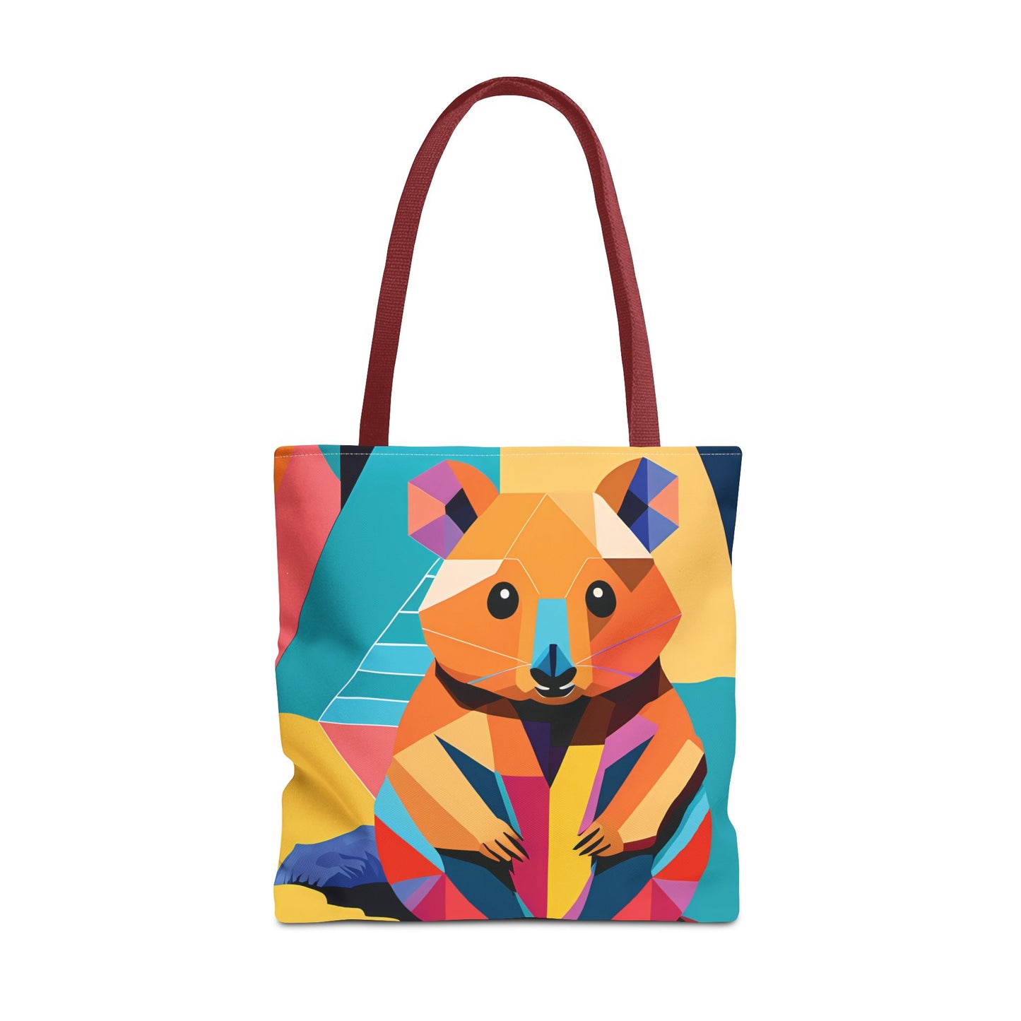 Geometric Quokka Tote Bag