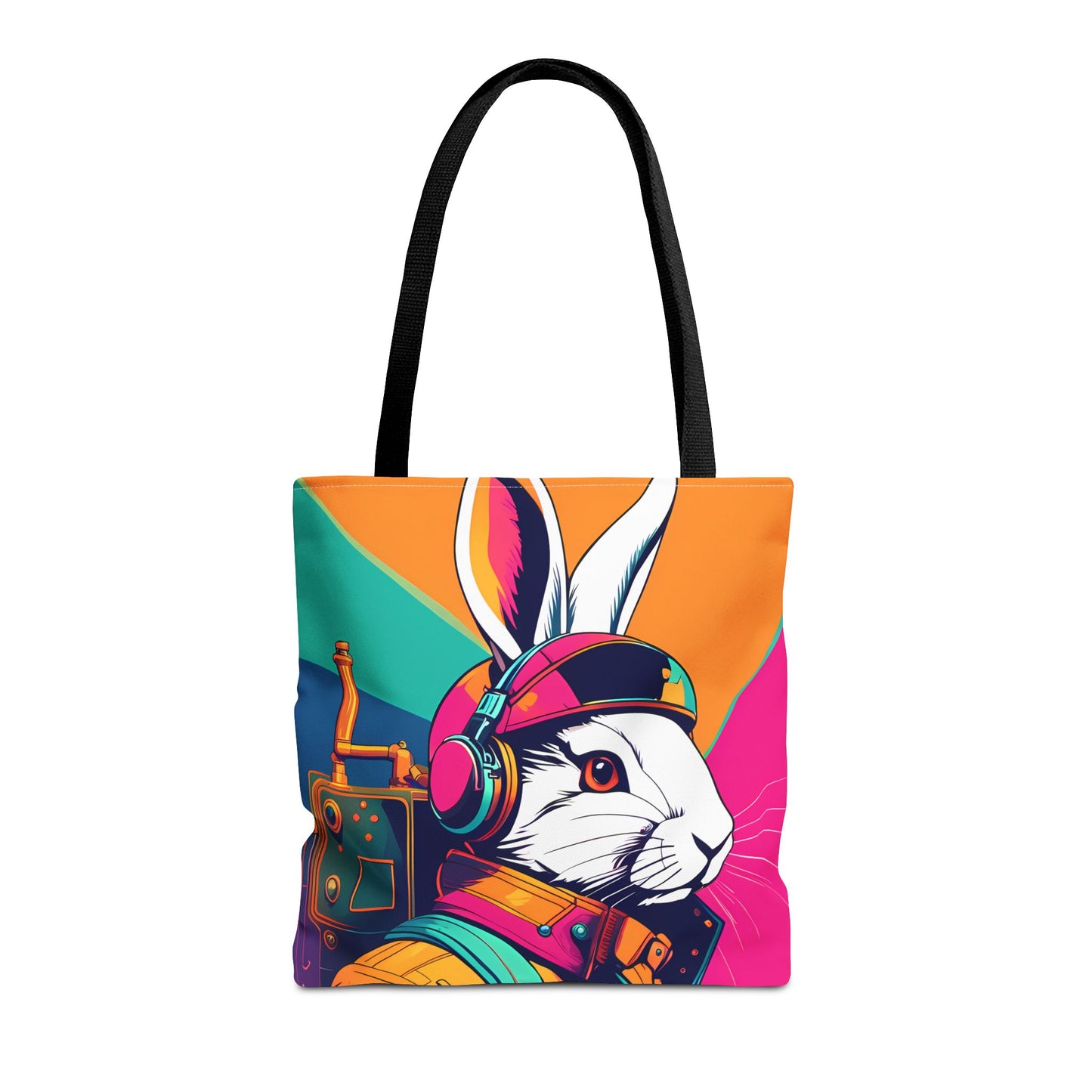 Teslapunk Rabbit Tote Bag