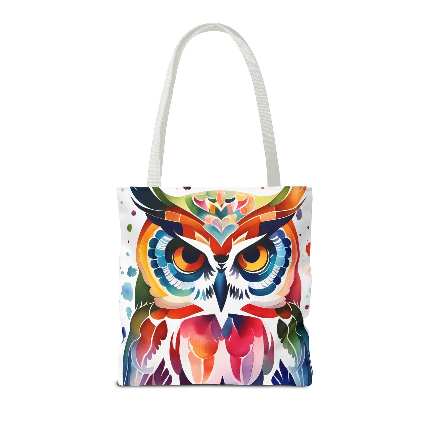 Artistic Owl Tote Bag