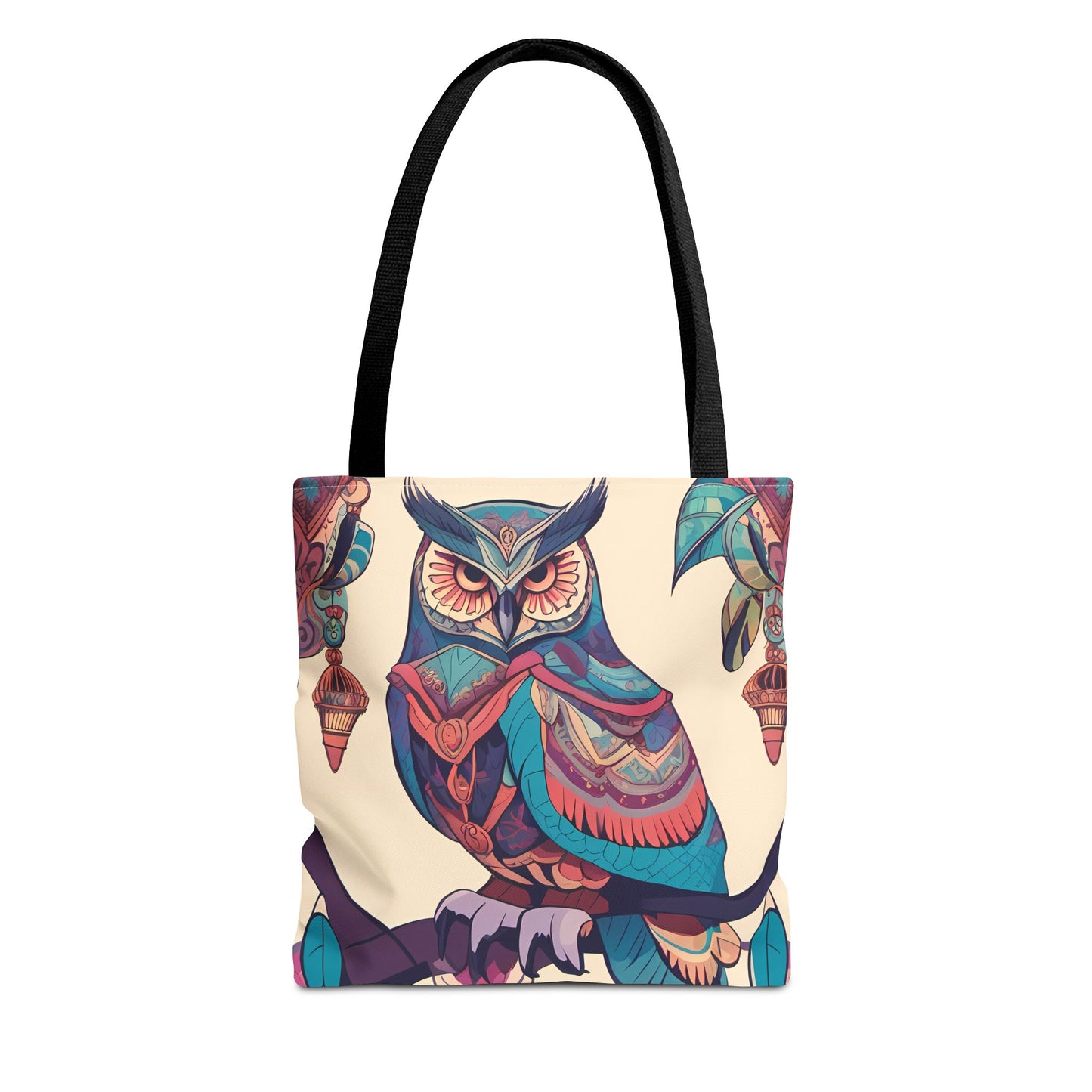 Bohemian Owl Tote Bag