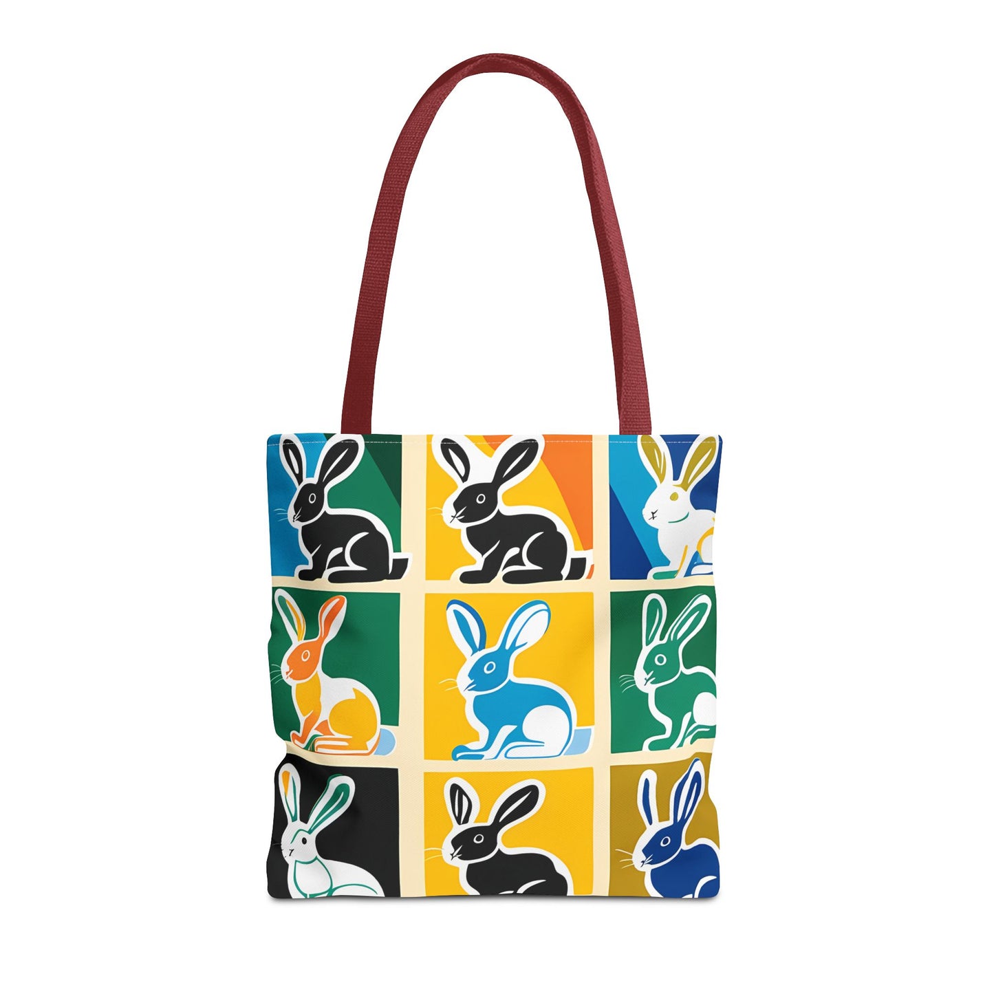 Rabbit Patchwork Tote Bag
