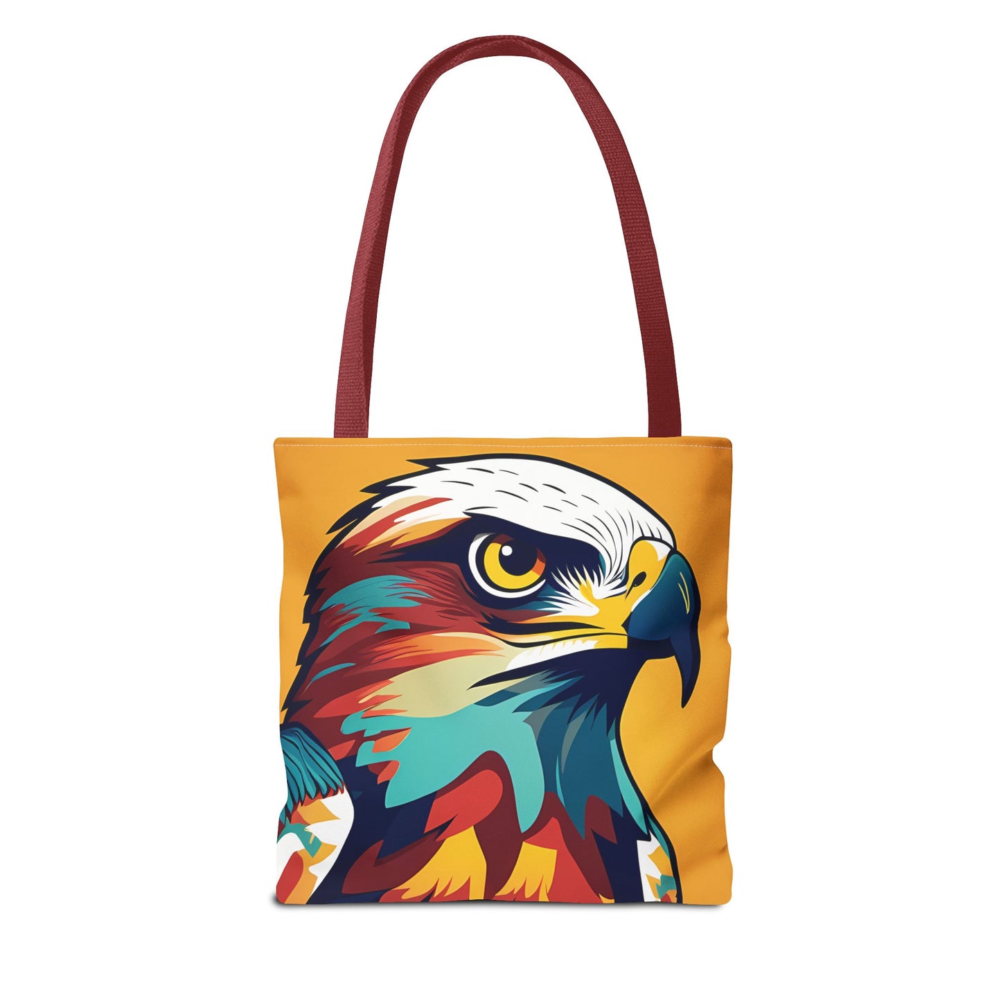 Majestic Hawk Portrait Tote Bag