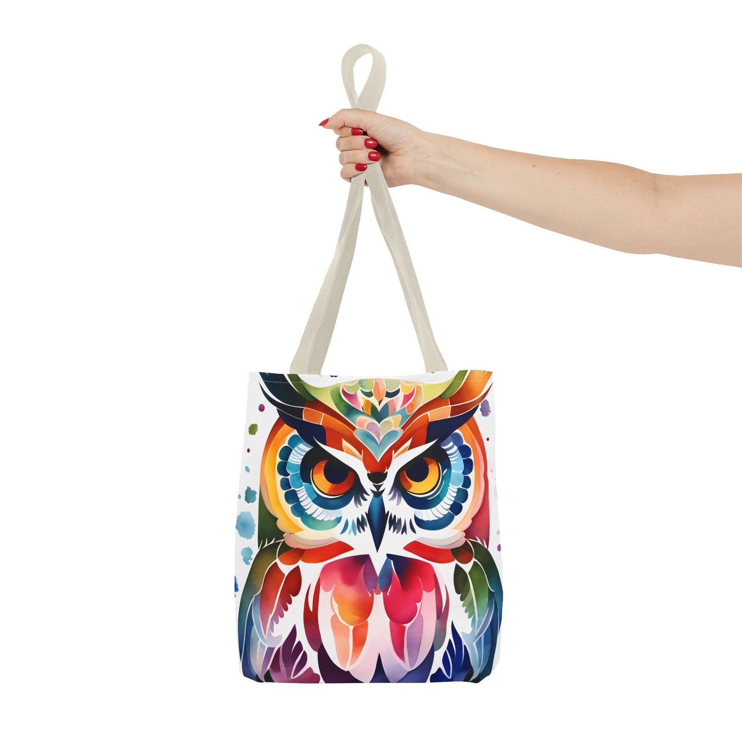 Artistic Owl Tote Bag