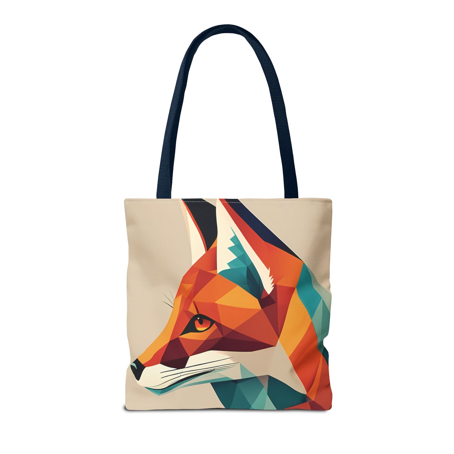 Geometric Fox Tote Bag