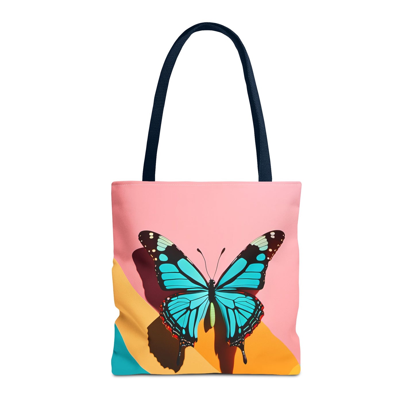 Blue Butterfly Tote Bag
