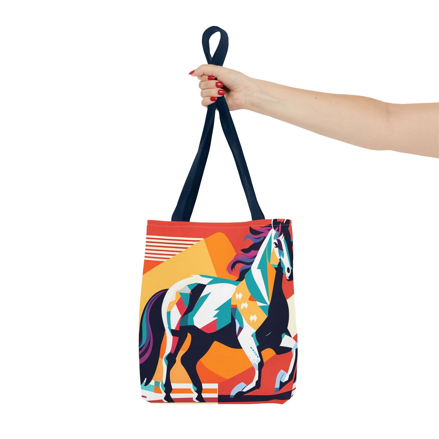 Retro Horse Tote Bag